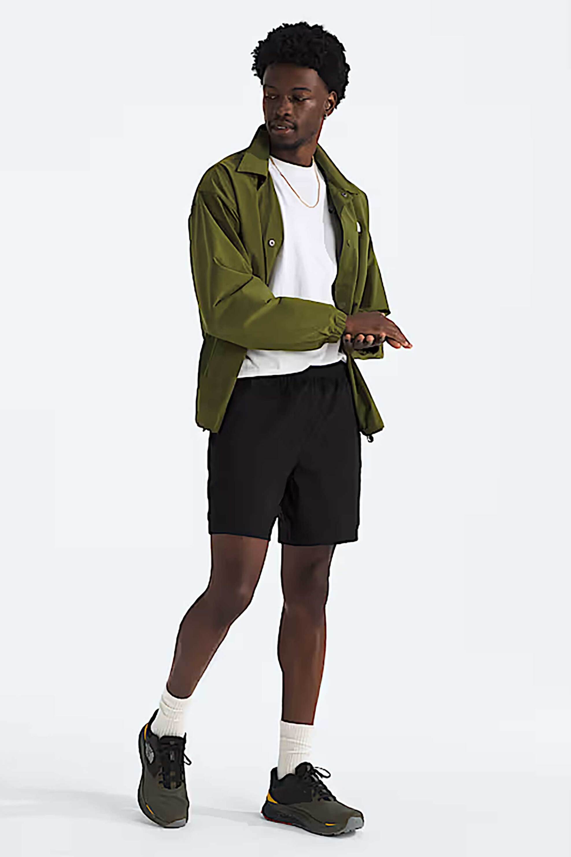 The North Face ανδρικό σορτς Regular Fit "Class V Pathfinder 7" Pull-On" - NF0A8B5TJK31 Μαύρο