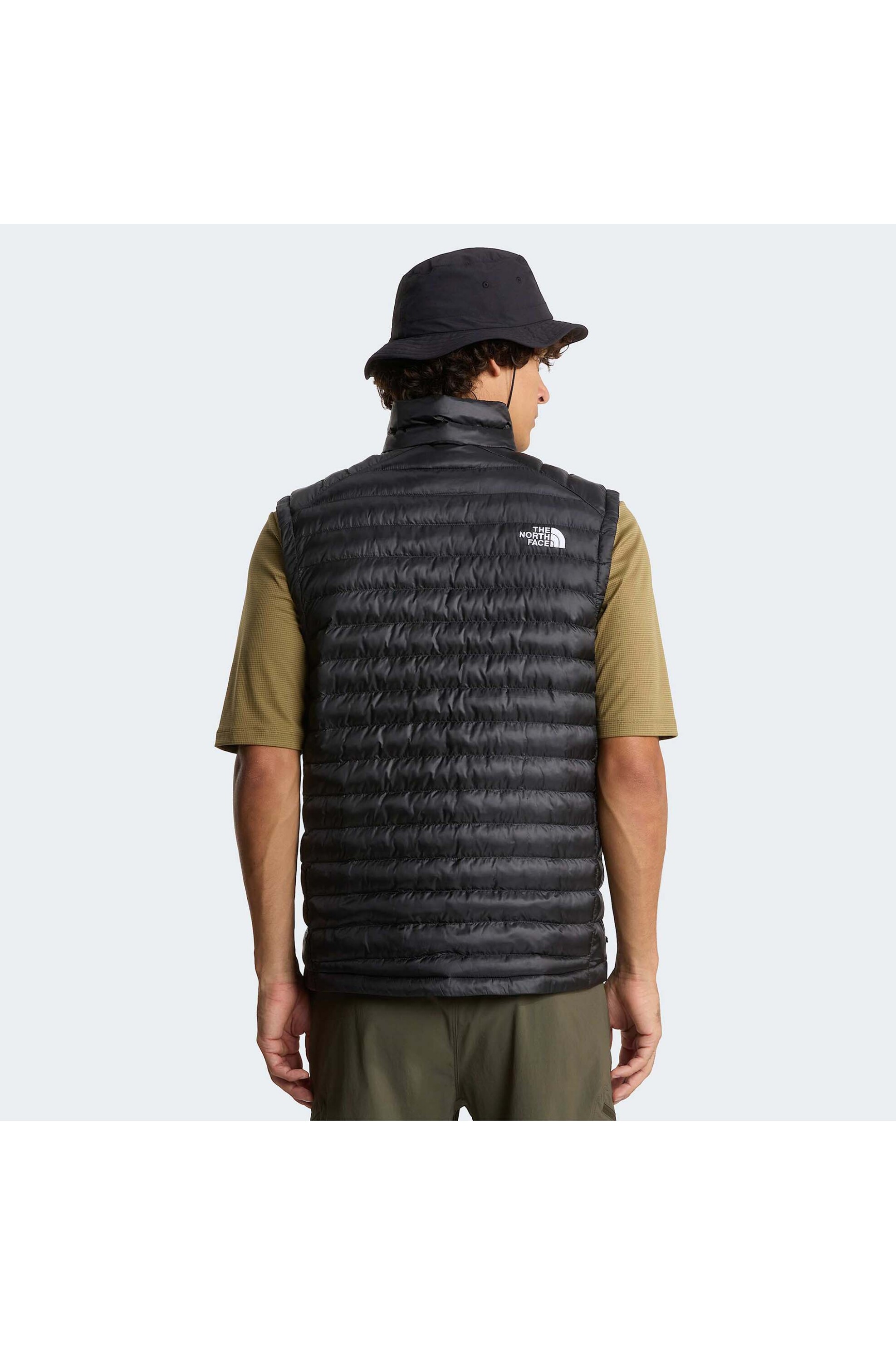 The North Face Ανδρικό Αμάνικο Μπουφάν Καπιτονέ Huila Synthetic Insulation - Nf0A8Dw4Jk31 Μαύρο