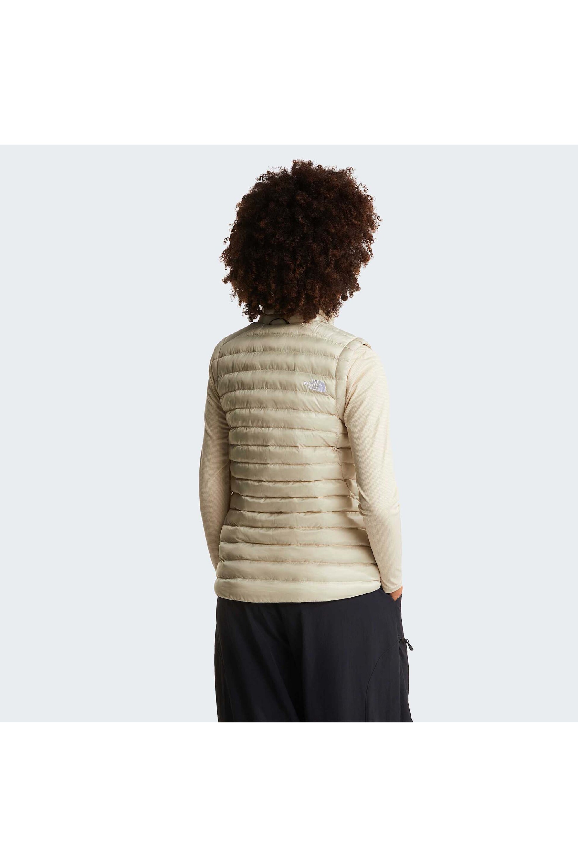 The North Face Γυναικείο Αμάνικο Μπουφάν Καπιτονέ Huila Synthetic Insulation - Nf0A8Dw5Dom1 Εκρού