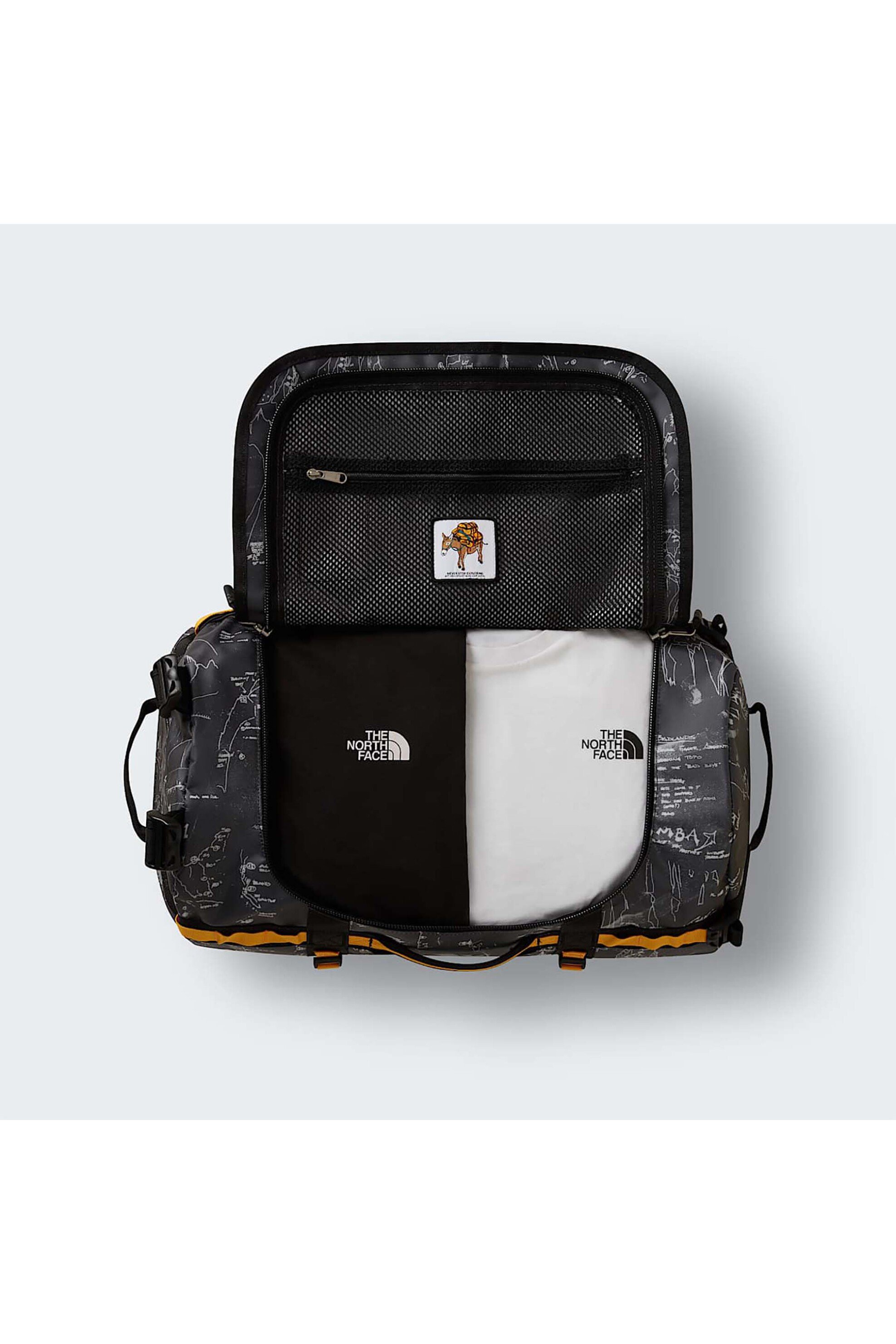 The North Face unisex σακ-βουαγιάζ "Base Camp Duffel" (Small) - NF0A52STMV31 Γκρι Σκούρο φωτογραφία