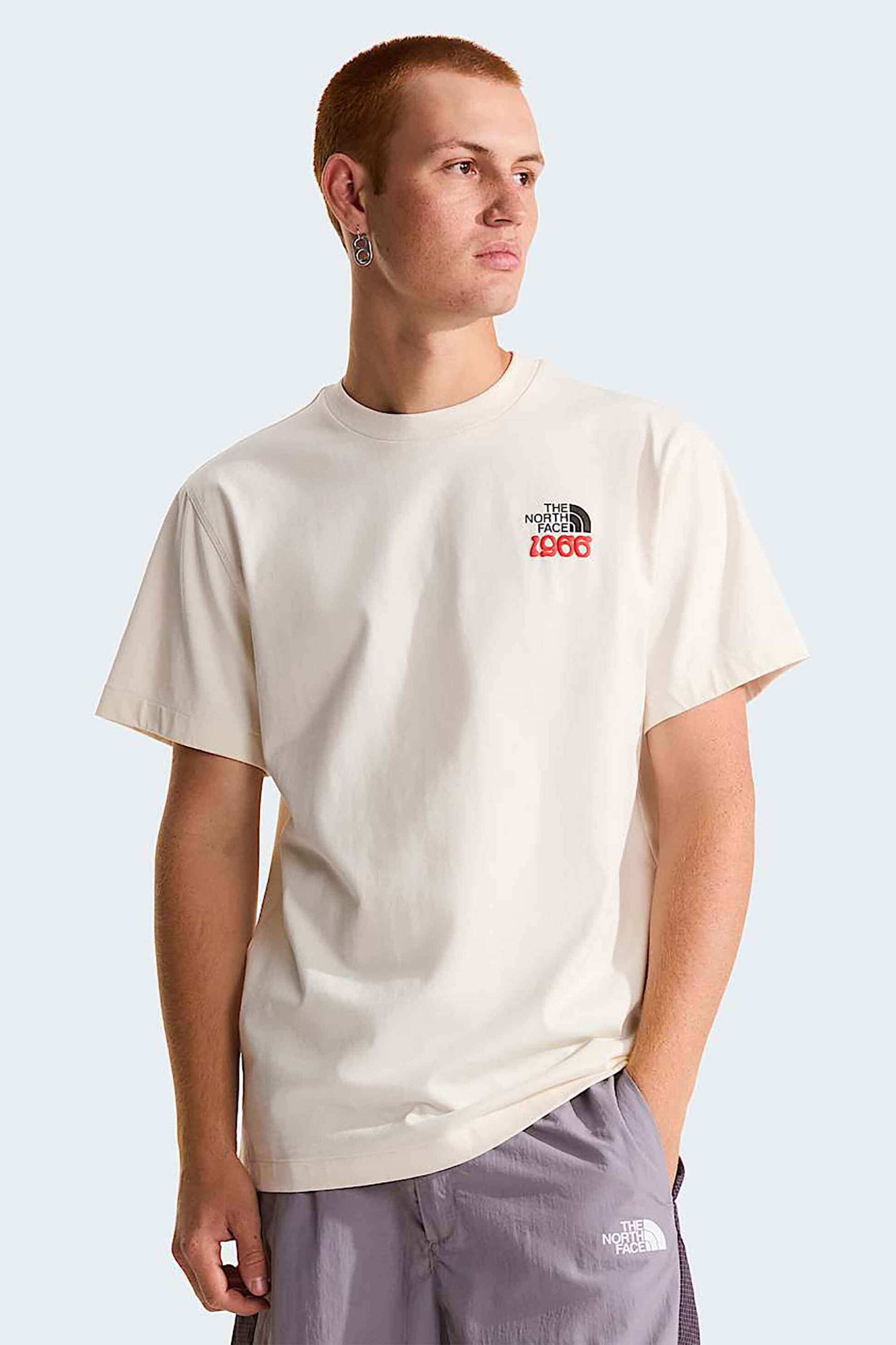 The North Face ανδρικό T-shirt "1966 Motion Relaxed" - NF0A8GAHQLI1 Εκρού