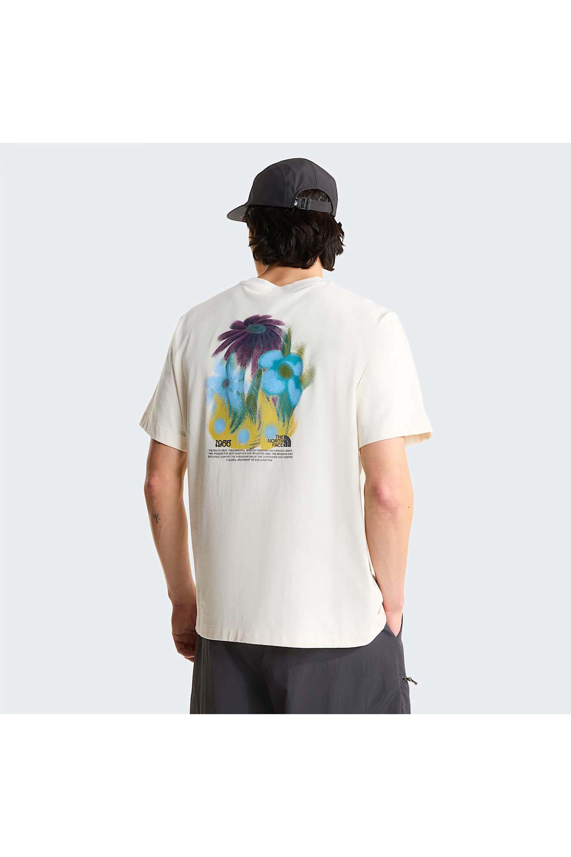 The North Face Ανδρικό T-Shirt 1966 Flora Relaxed - Nf0A8Gb2Qli1 Εκρού