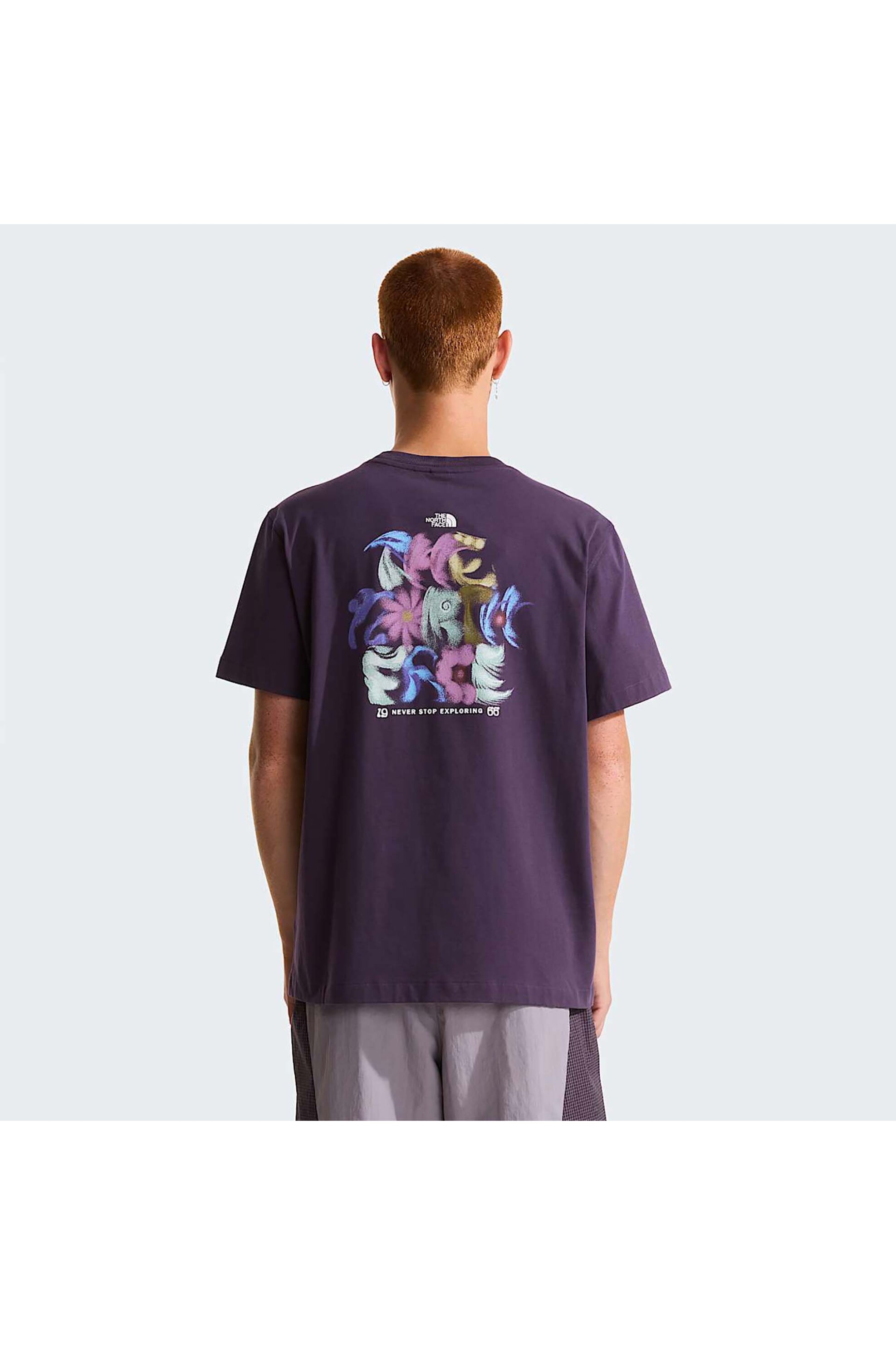 The North Face Ανδρικό T-Shirt 1966 Tnf Relaxed - Nf0A8Gqug5O1 Μοβ Σκούρο