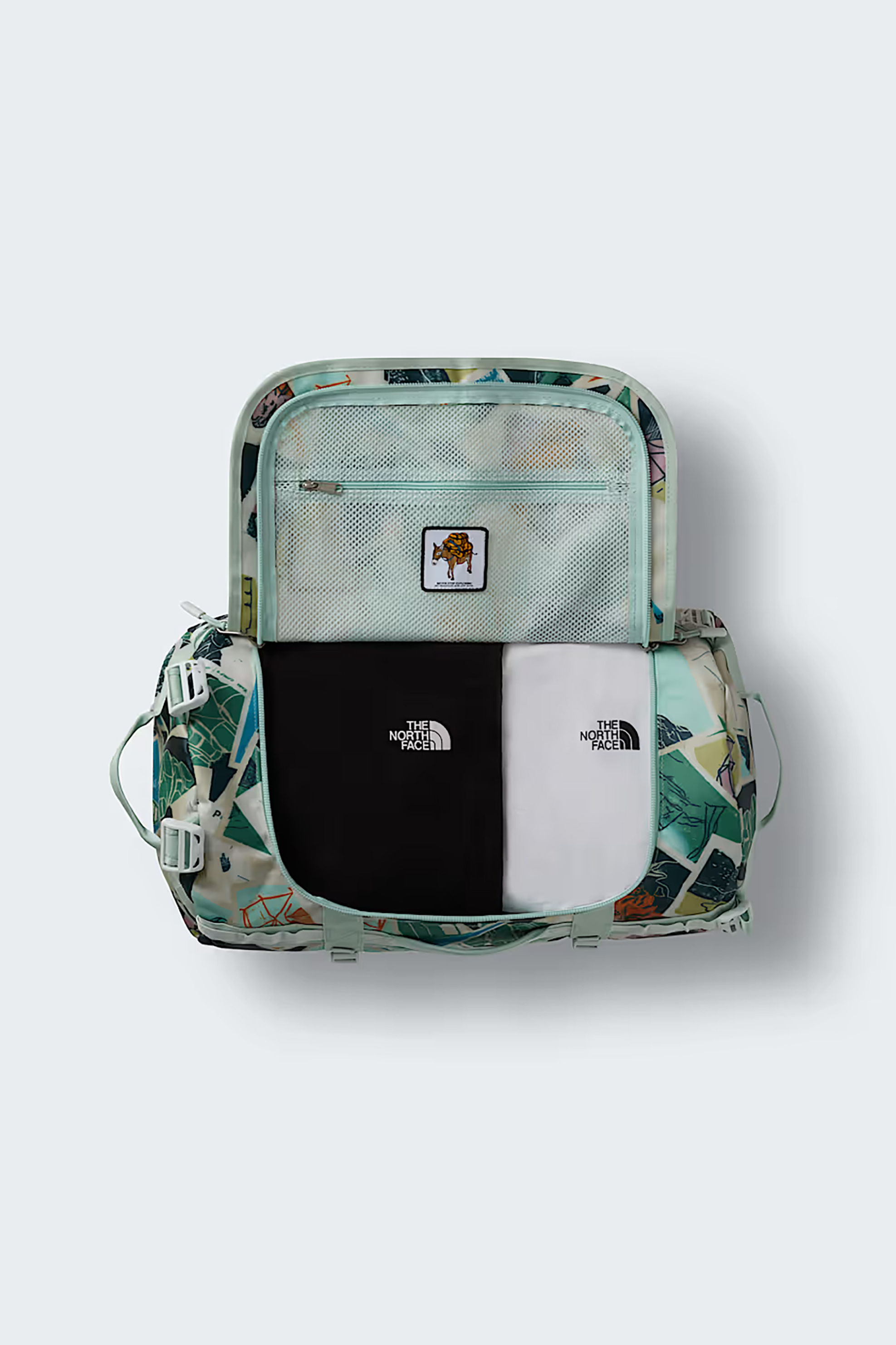 The North Face unisex σακ-βουαγιάζ "Base Camp Duffel" (Small) - NF0A52STN2W1 Βεραμάν Ανοιχτό φωτογραφία