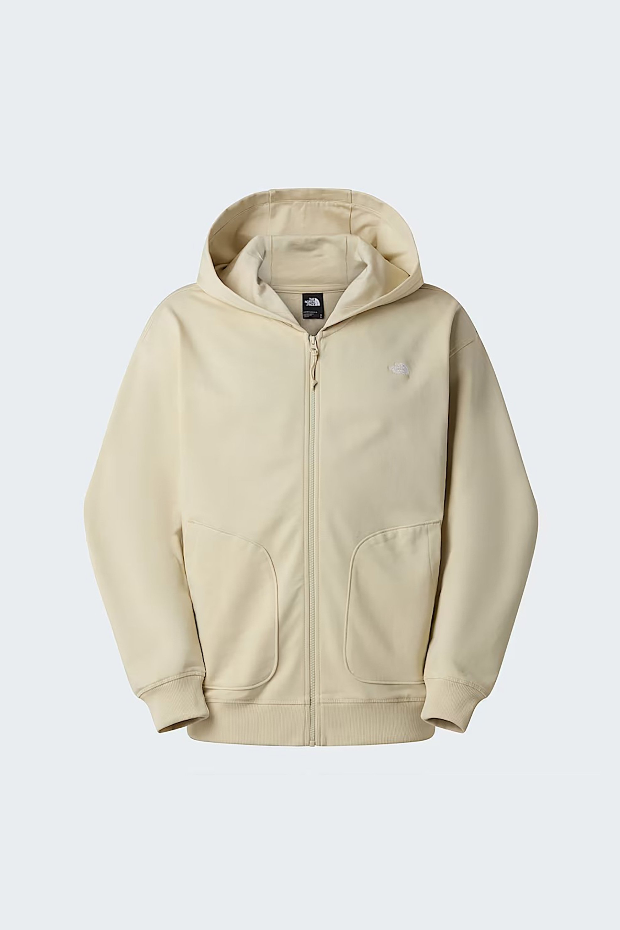 The North Face unisex ζακέτα φούτερ με κουκούλα Oversized Fit "Essential" - NF0A8GQGDOM1 Μπεζ