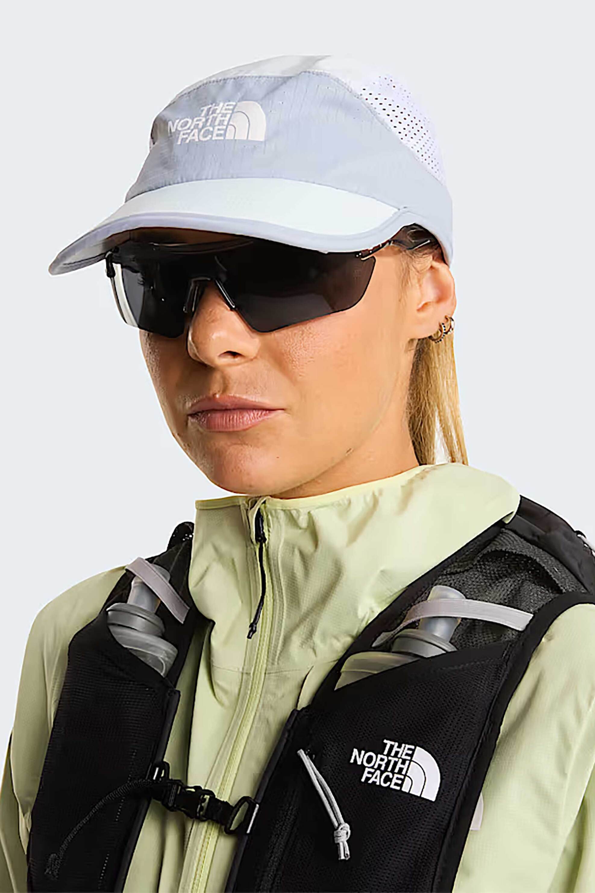 The North Face Unisex Καπέλο Summer Lt Run - Nf0A876Jl0M1 Γκρι Ανοιχτό