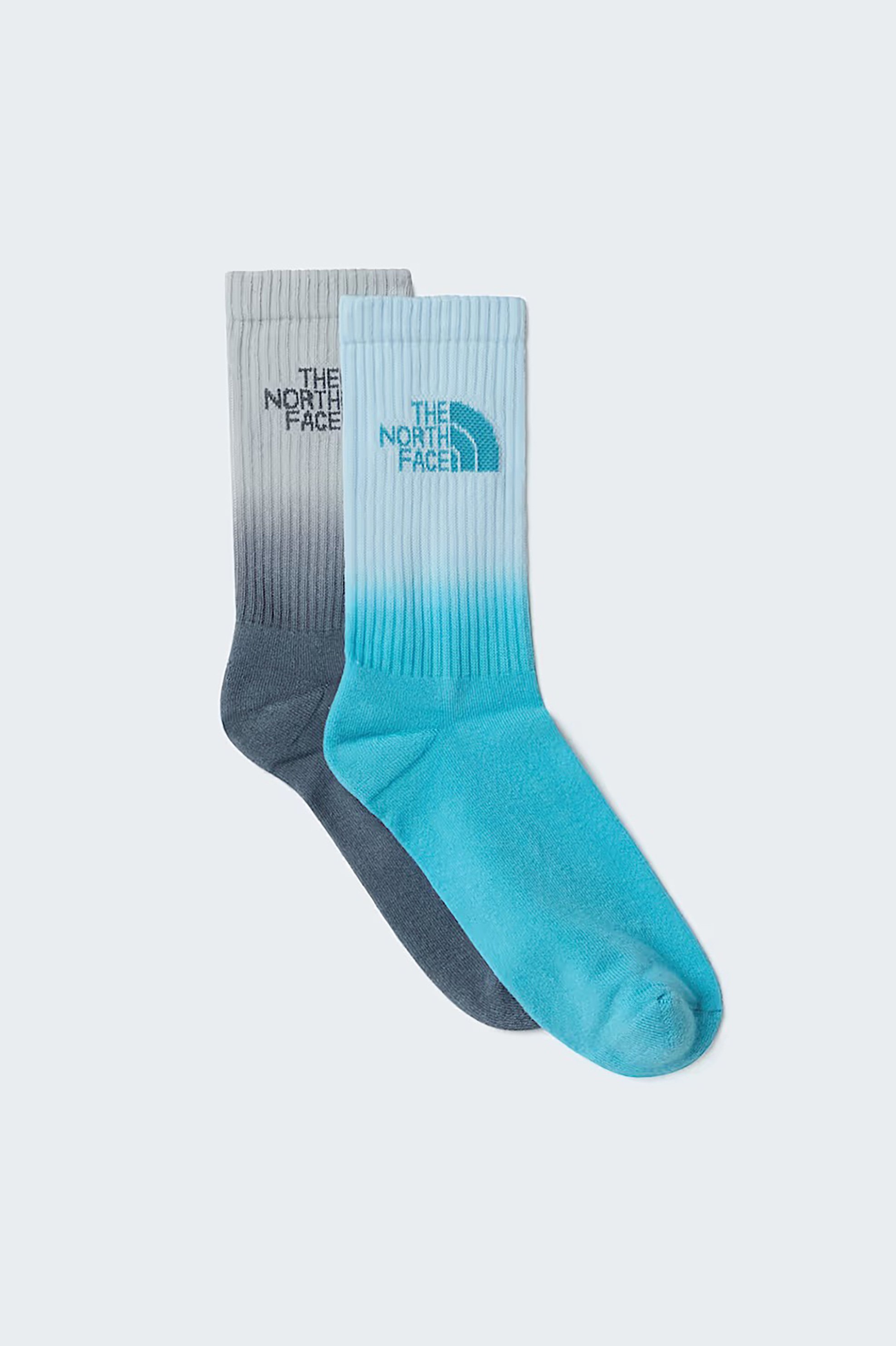 The North Face σετ unisex μακριές κάλτσες "Everyday Dip-Dye Crew" (2 ζευγάρια) - NF0A8CMSN6A1 Τυρκουάζ