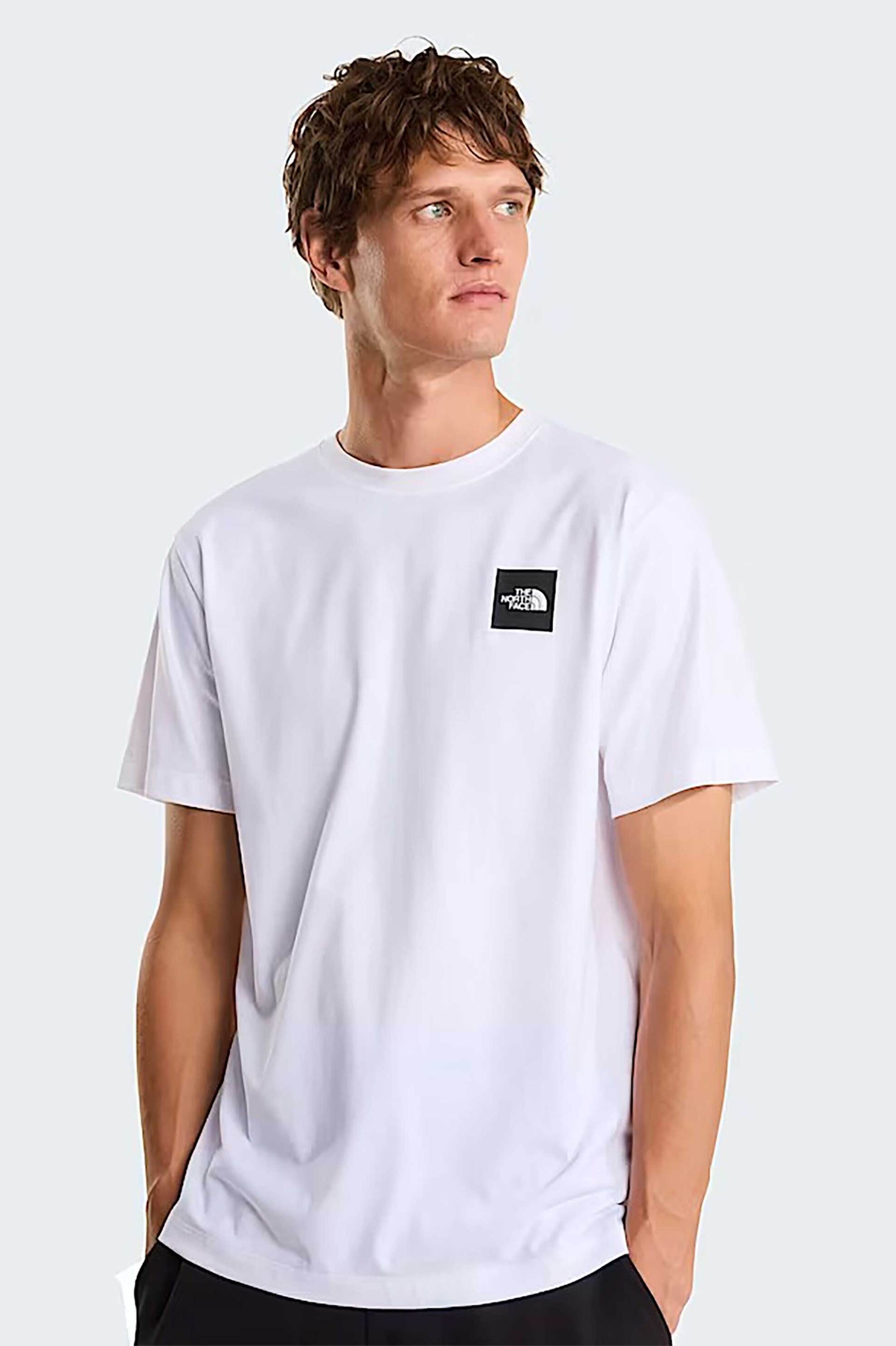 The North Face ανδρικό T-shirt Regular Fit "Evolution Box Half Dome" - NF0A8G9CFN41 Λευκό