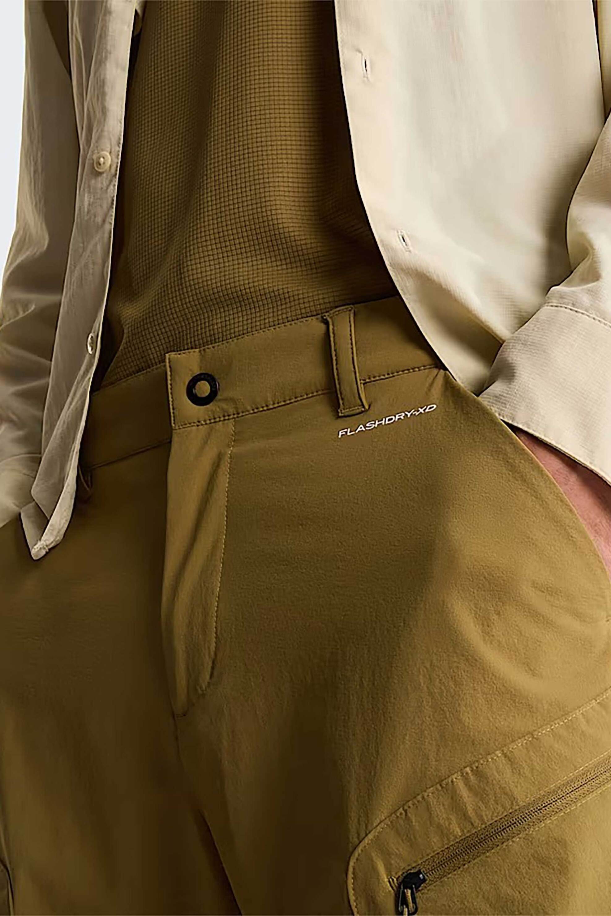 The North Face Ανδρική Βερμούδα Cargo Regular Fit Packable - Nf0A8Fua2El1 Μουσταρδί