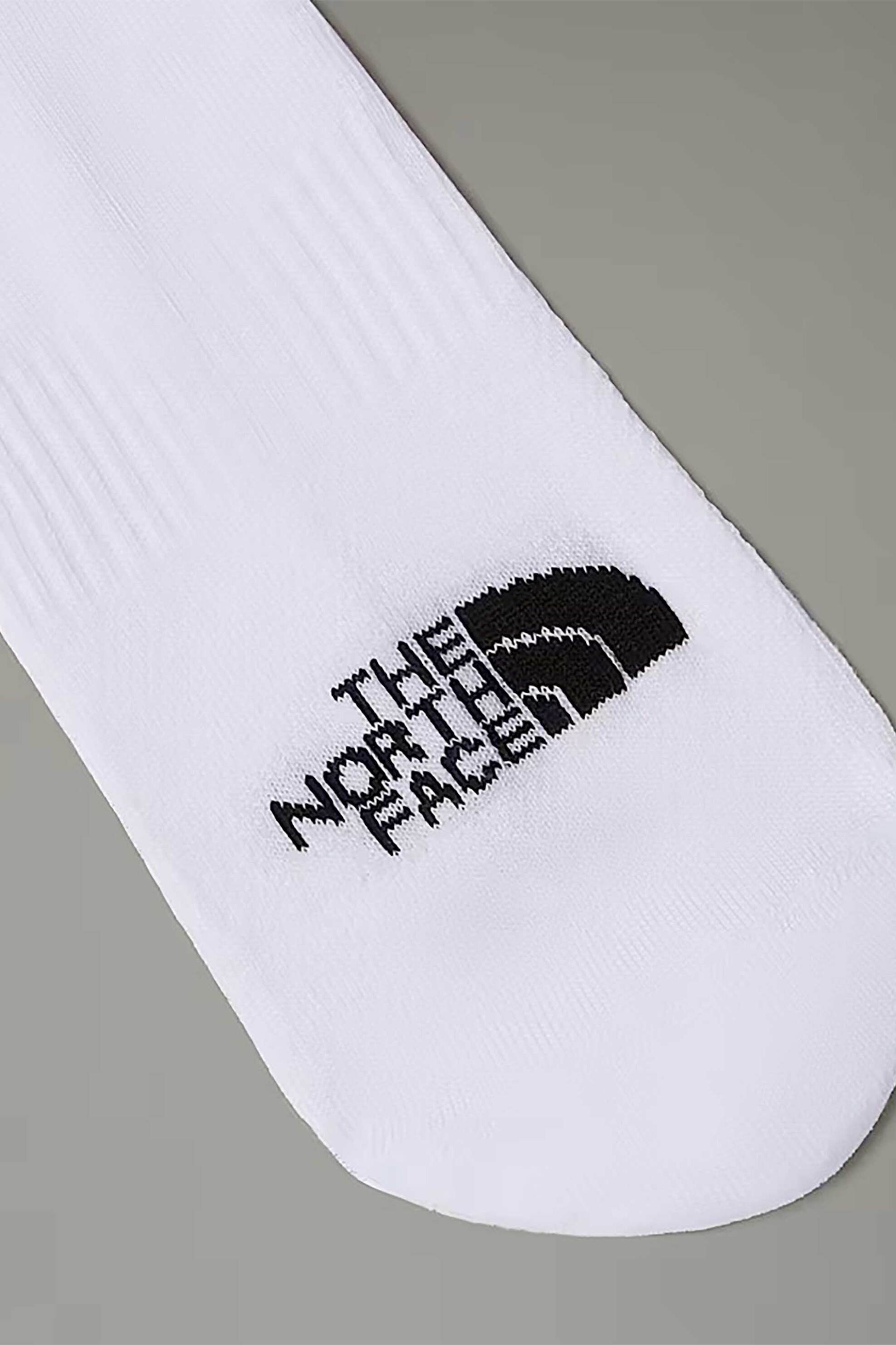 The North Face Σετ Unisex Κάλτσες No-Show Multi Sport Invisible (3 Ζευγάρια) - Nf0A8Brafn41 Λευκό