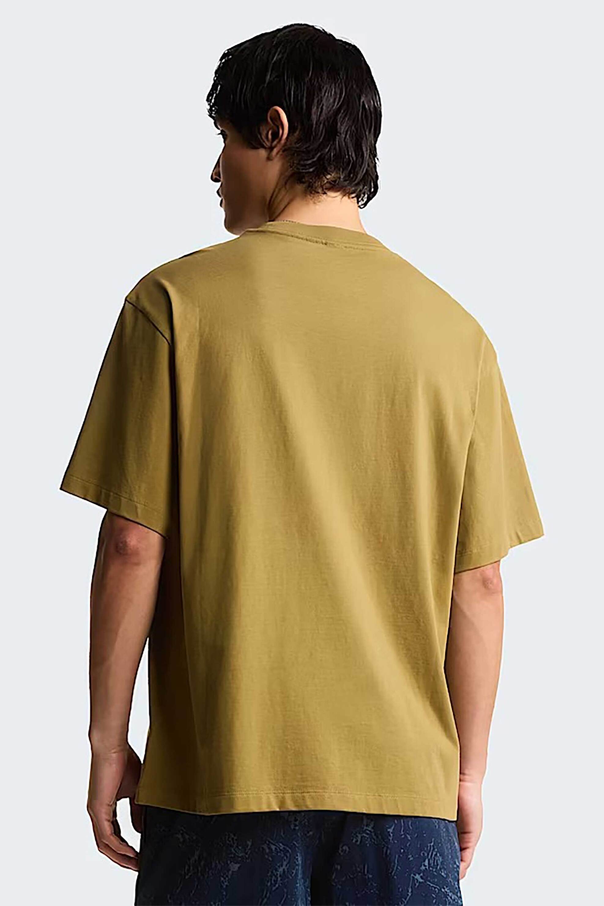 The North Face Ανδρικό T-Shirt Oversized Fit Essential Simple Dome - Nf0A8Evw2El1 Μουσταρδί
