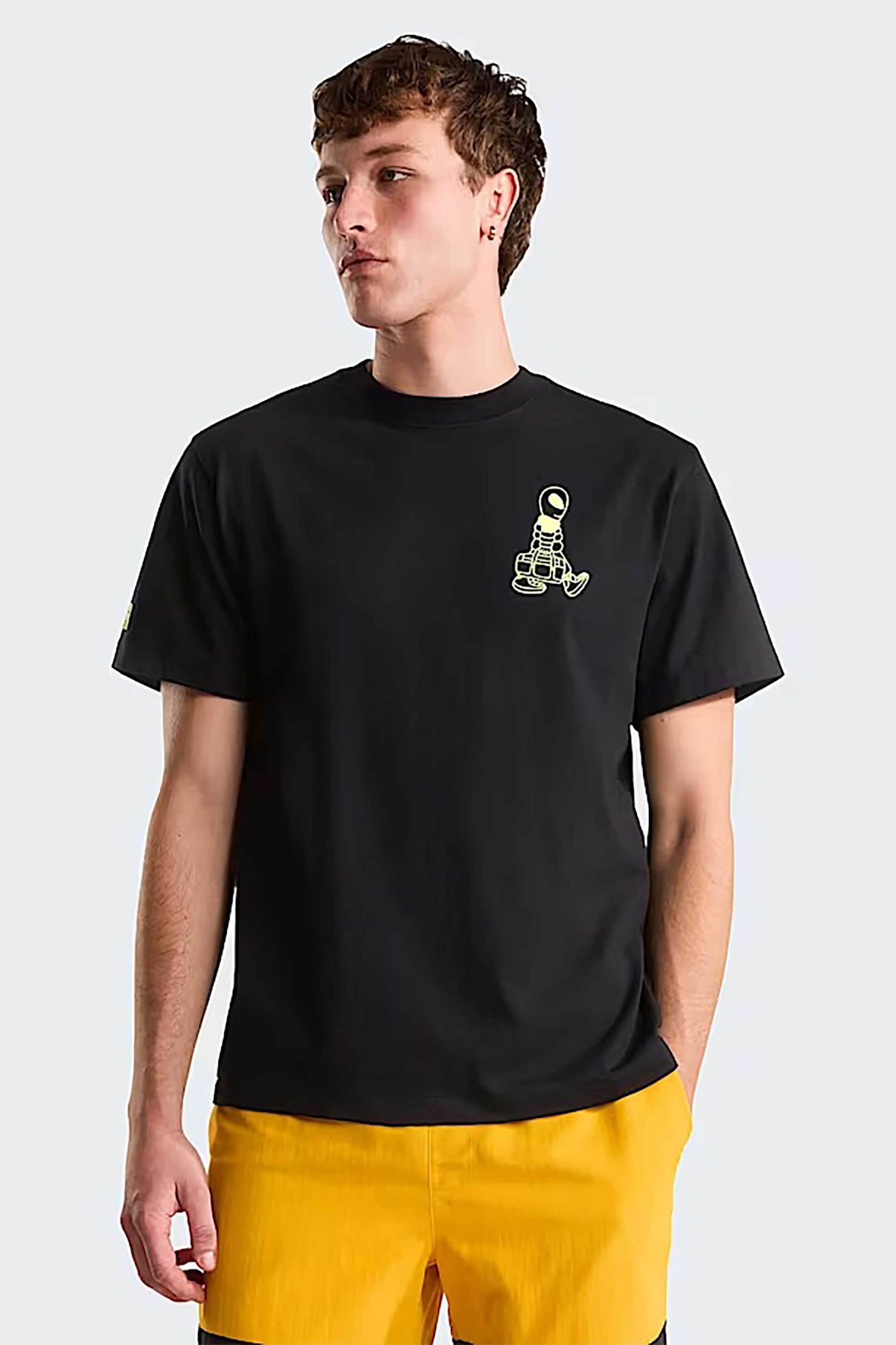 The North Face ανδρικό T-shirt Relaxed Fit "Alien Graphic" - NF0A8G9GJK31 Μαύρο