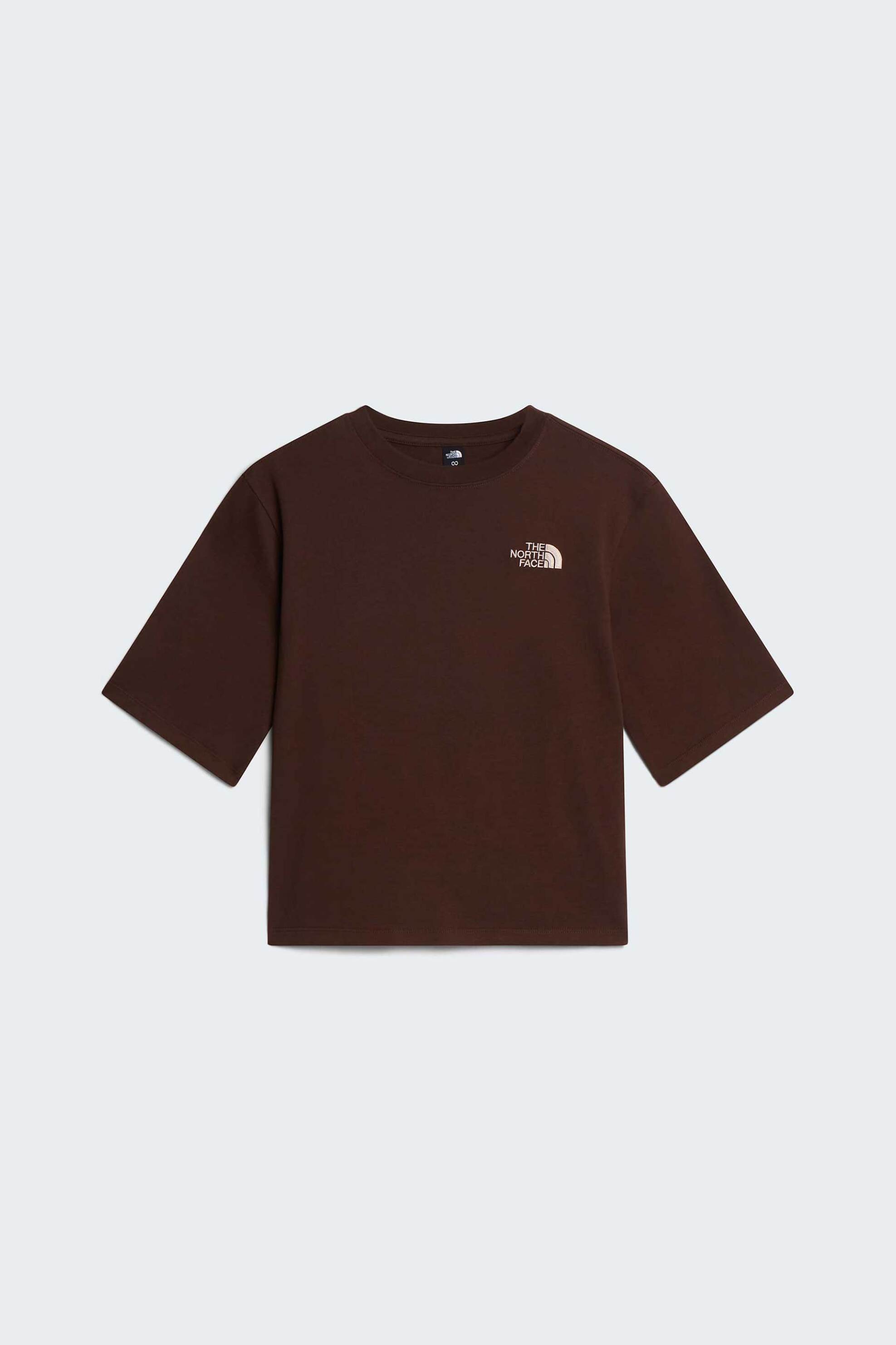 The North Face Γυναικείο T-Shirt Boxy Fit Hike Picnic Graphic - Nf0A8Jabnmf1 Καφέ
