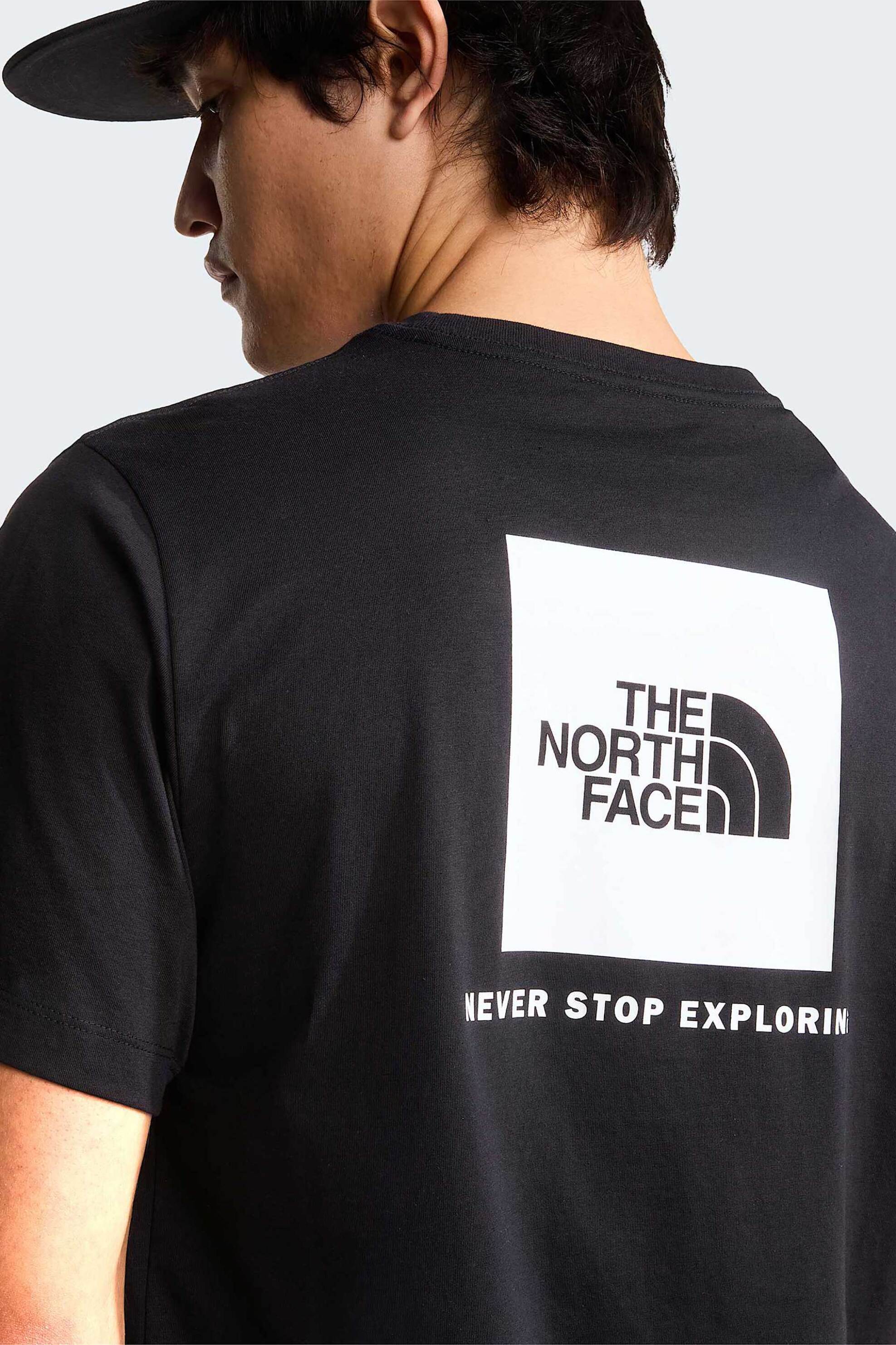 The North Face Ανδρικό T-Shirt Regular Fit Evolution Nse Box - Nf0A8B6Kky41 Μαύρο