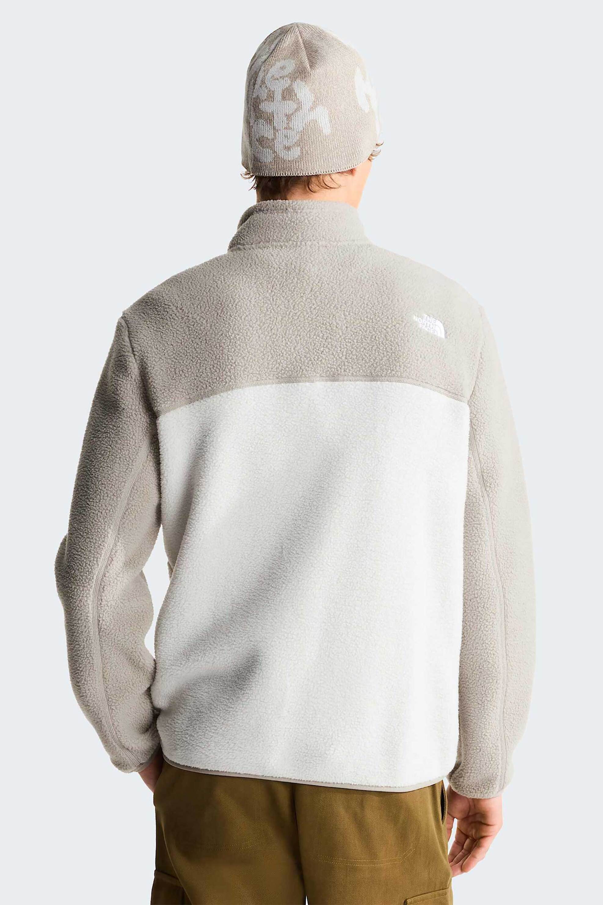 The North Face Ανδρική Ζακέτα Fleece με Ψηλό Λαιμό Yumiori - Nf0A883Rp481 Μπεζ