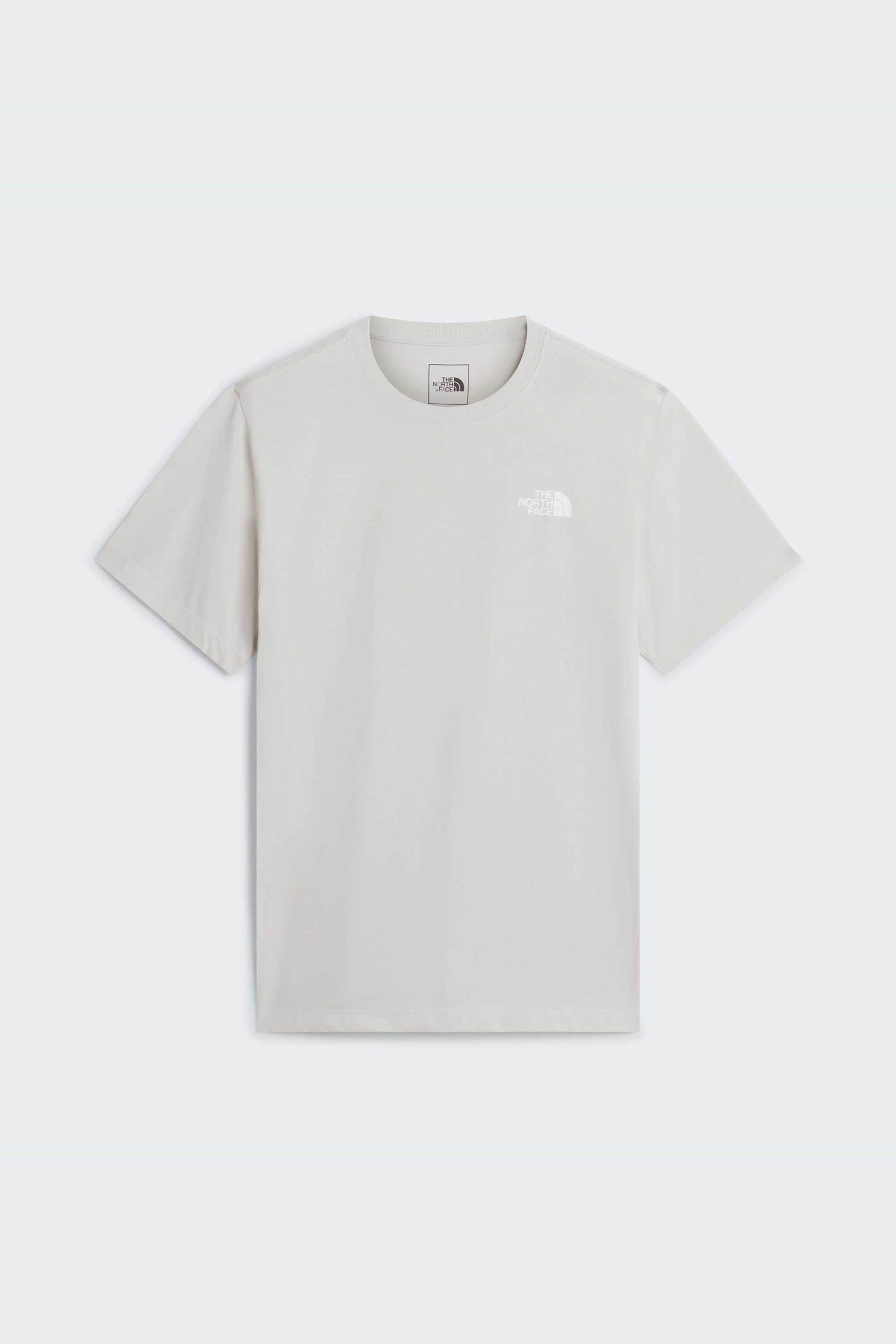 The North Face Ανδρικό T-Shirt Regular Fit Evolution Nse Box - Nf0A8B6Kmyb1 Γκρι Ανοιχτό