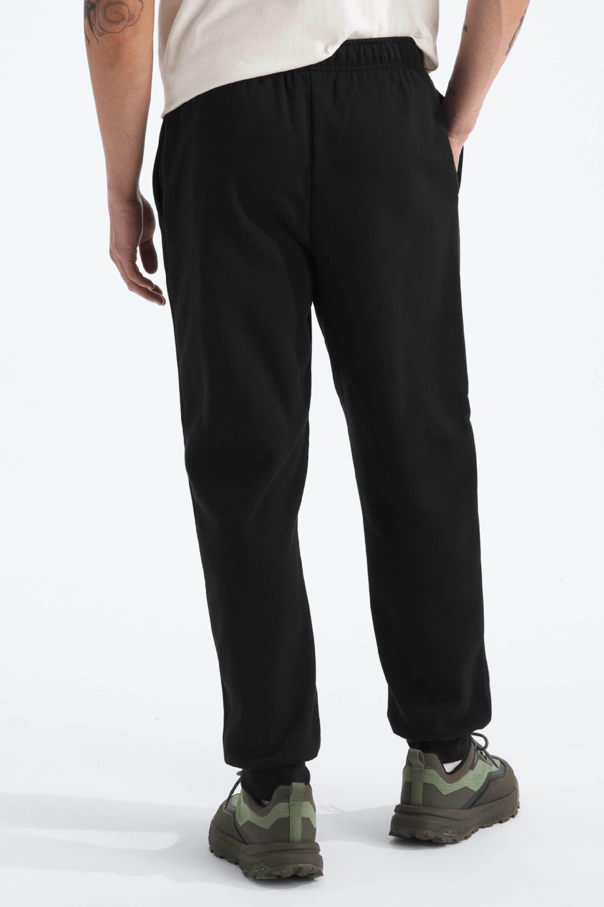 The North Face Ανδρικό Παντελόνι Φόρμας Regular Fit Evolution Simple Dome - Nf0A8Cwyjk31 Μαύρο