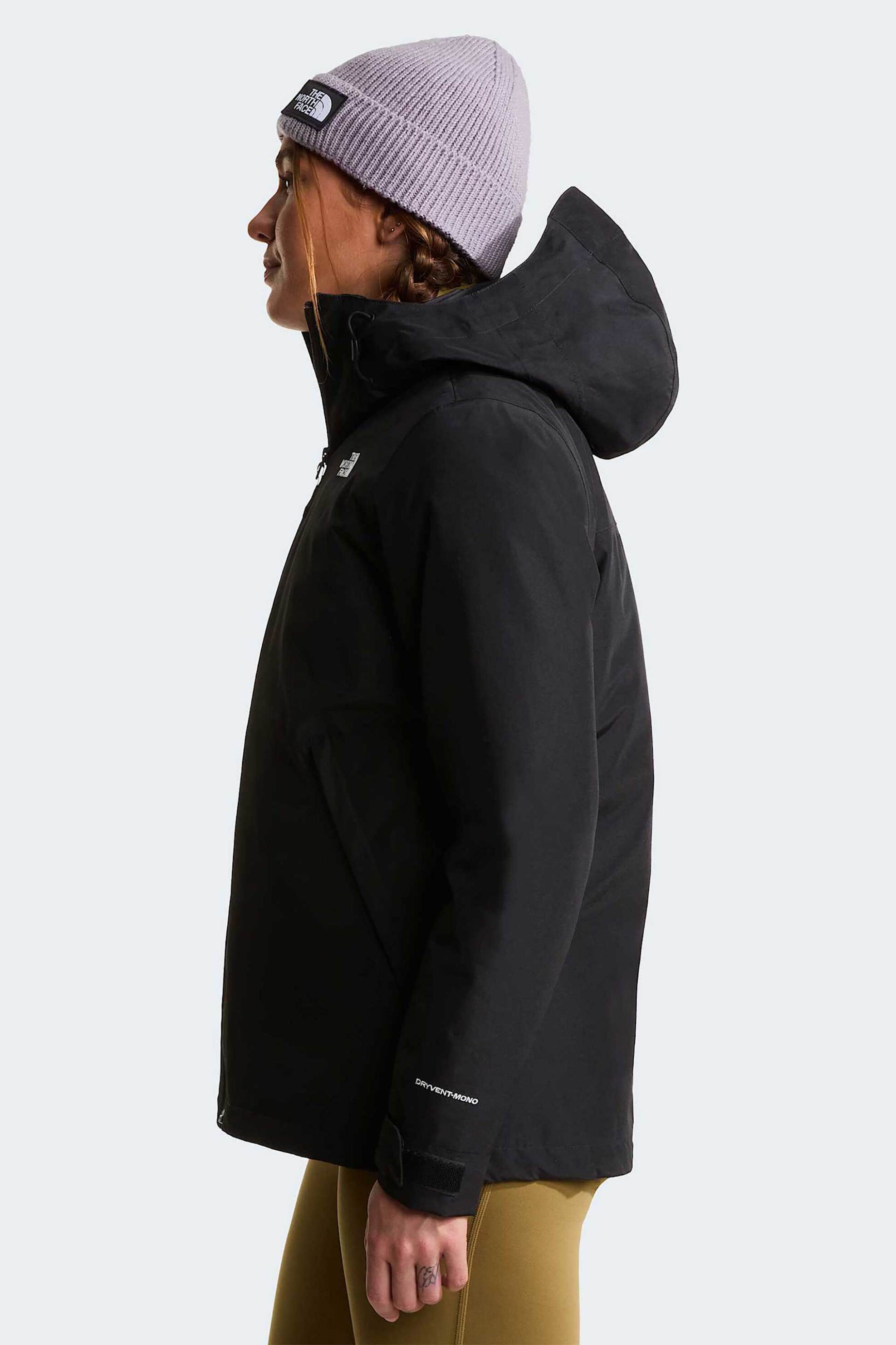 THE NORTH FACE The North Face γυναικείο μπουφάν με κουκούλα Standard Fit "Carto Mono Triclimate 3-in-1" - NF0A8D3DJK31 Μαύρο - 3