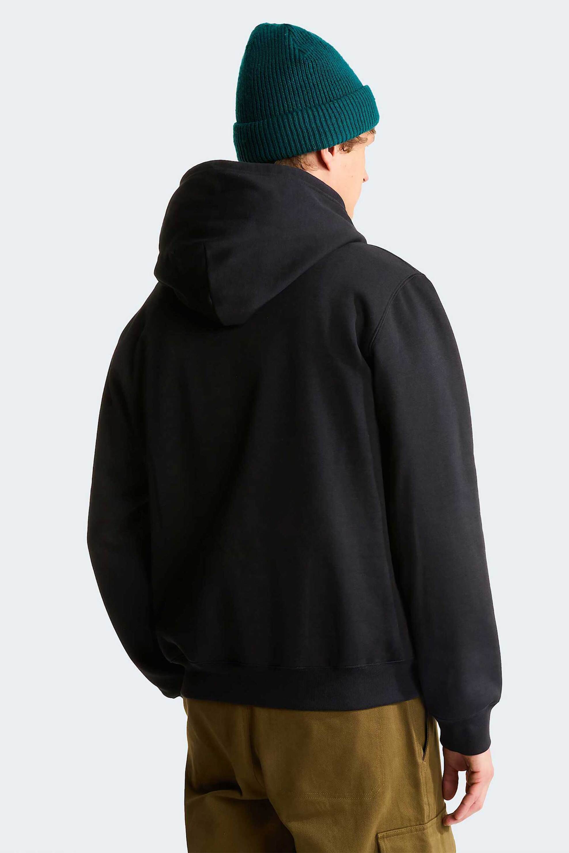 The North Face Ανδρική Μπλούζα Φούτερ με Κουκούλα Regular Fit Tnf Essential Drew Peak - Nf0A8Fdajk31 Μαύρο
