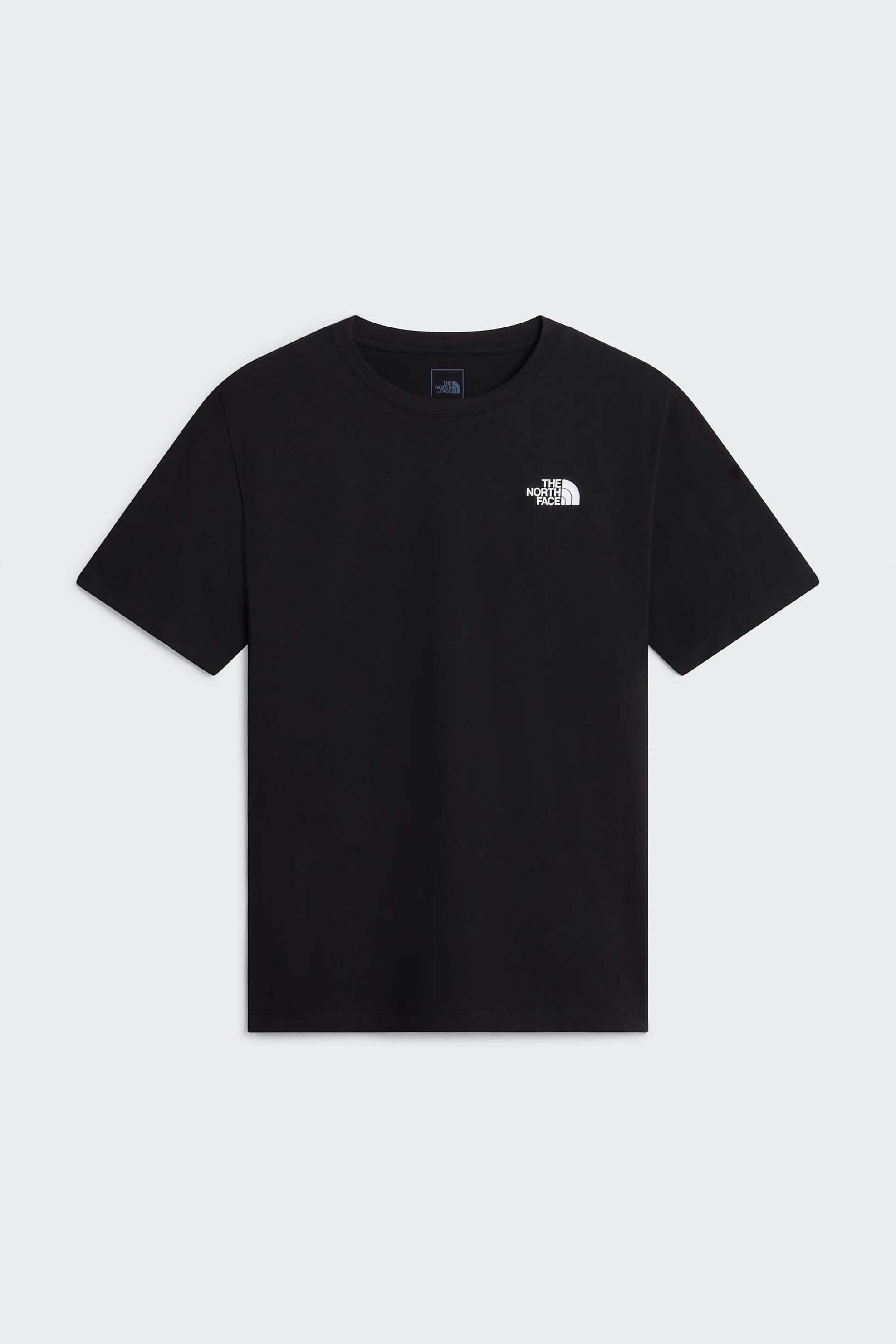 The North Face Ανδρικό T-Shirt Regular Fit Vertical Graphic - Nf0A8Jppjk31 Μαύρο