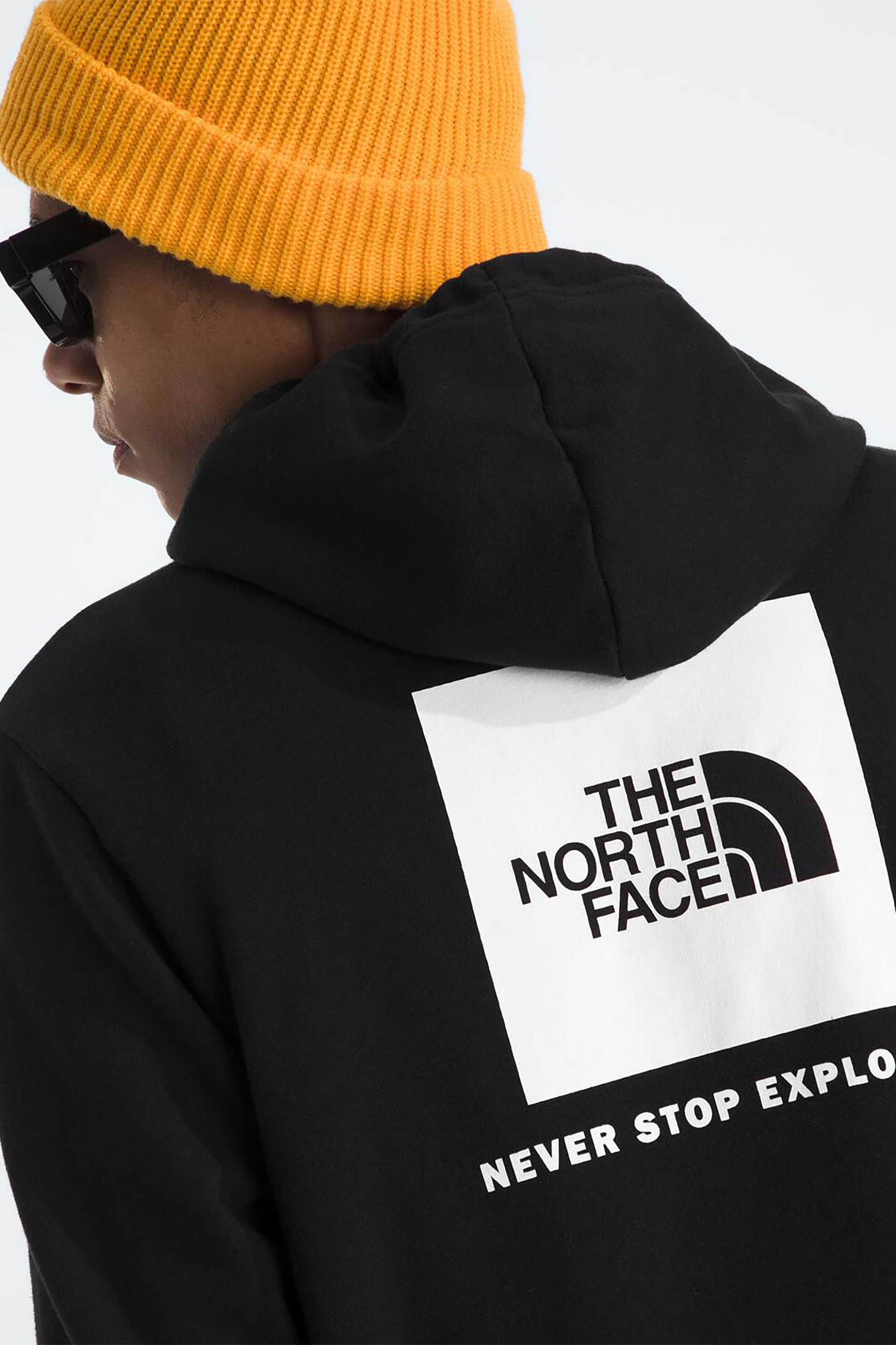 The North Face Ανδρική Μπλούζα Φούτερ με Κουκούλα Regular Fit Nse Box - Nf0A8Cwpjk31 Μαύρο