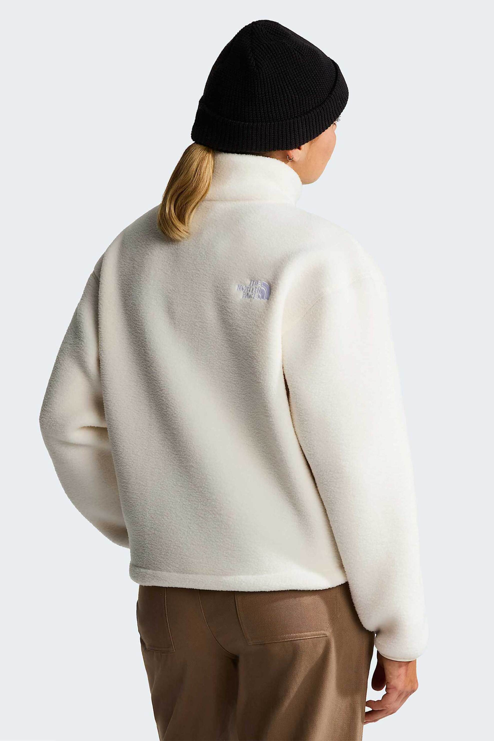 The North Face Γυναικείο Πουλόβερ Relaxed Fit Fleeski - Nf0A88Z3Qli1 Εκρού