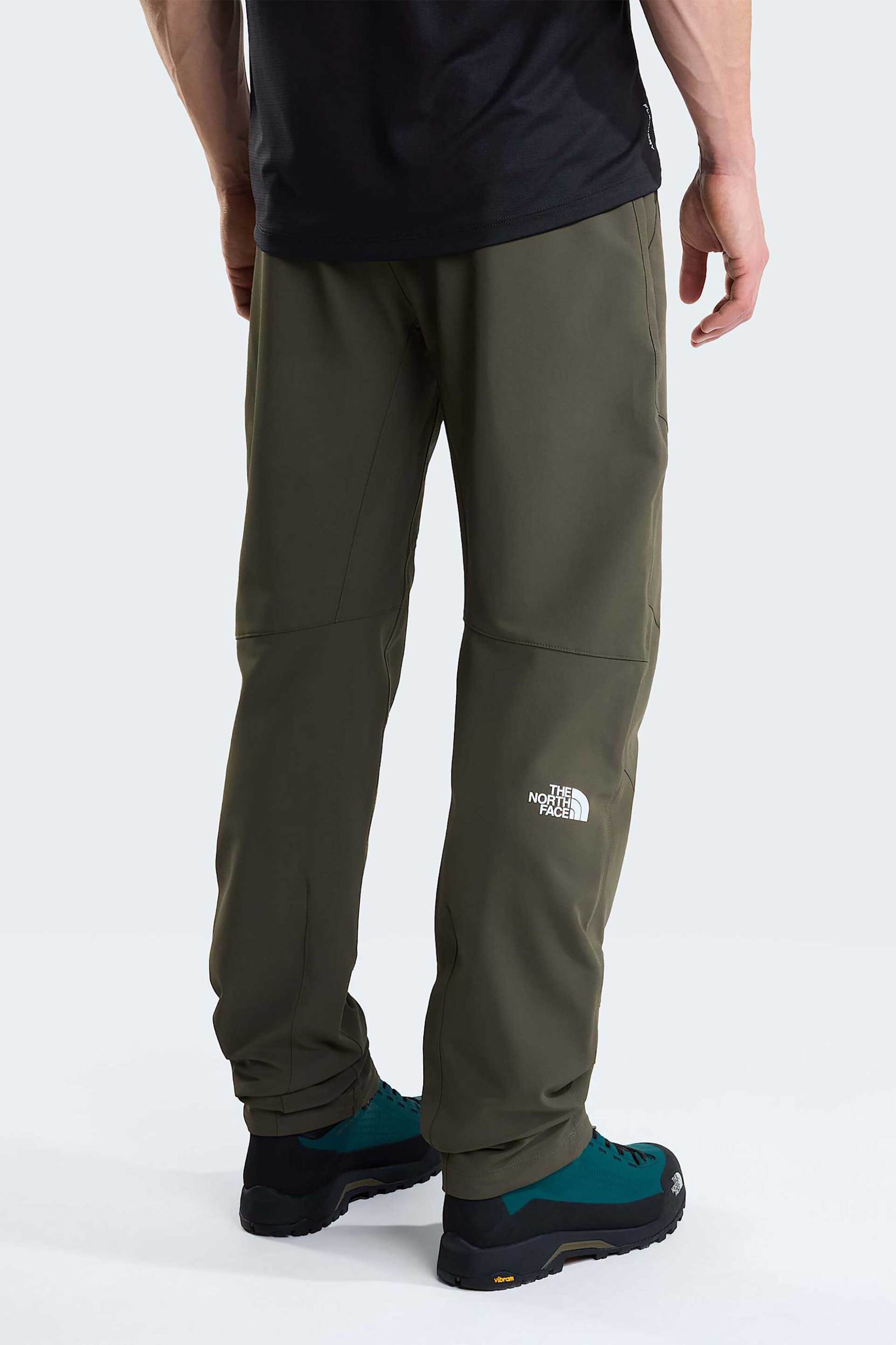 The North Face Ανδρικό Παντελόνι Regular Tapered Fit Diablo - Nf0A7X6D21L1 Χακί