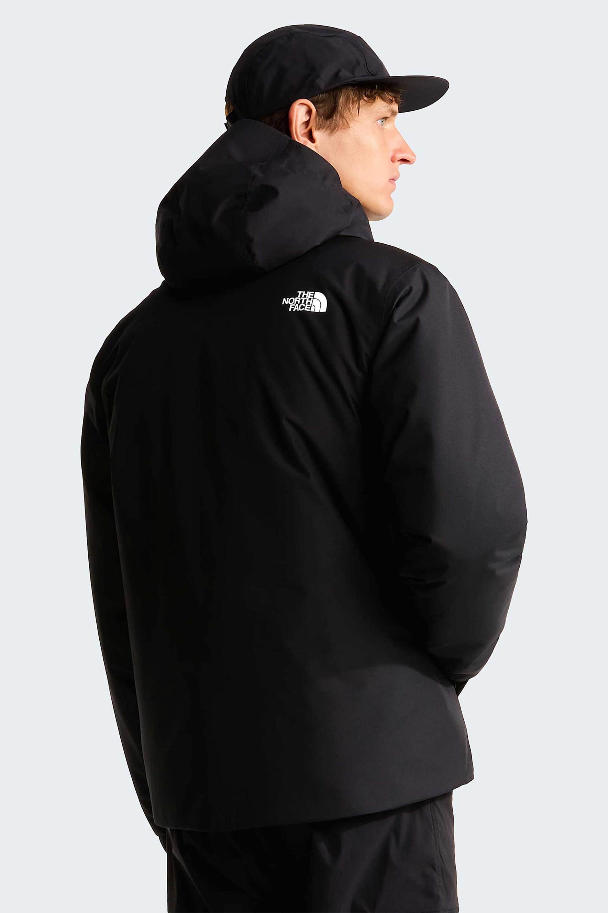 The North Face Ανδρικό Αδιάβροχο Μπουφάν με Κουκούλα Standard Fit Quest Dryvent - Nf0A8G0Tjk31 Μαύρο