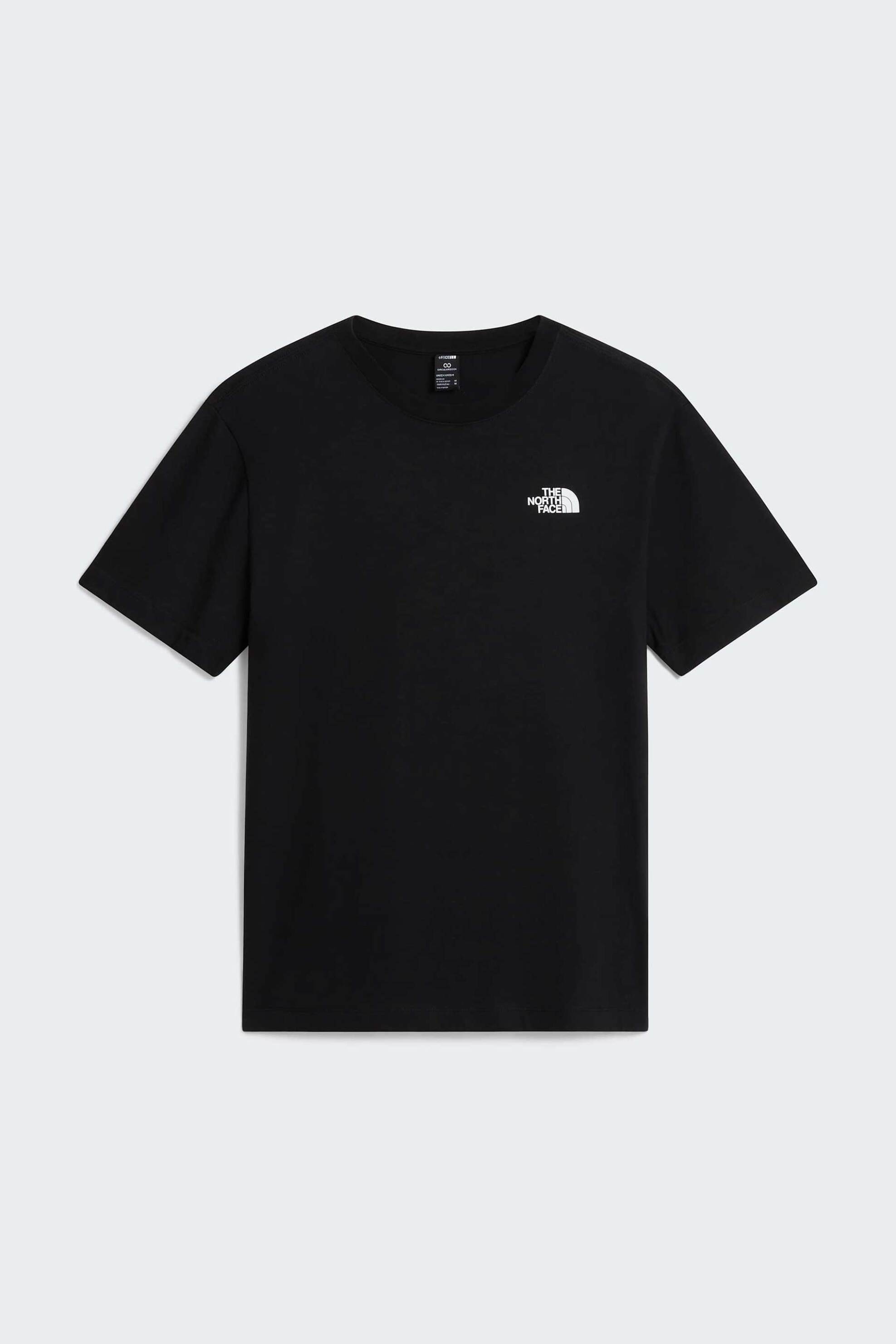 The North Face unisex T-shirt Relaxed Fit "60th Anniversary 2" - NF0A8H6AJK31 Μαύρο