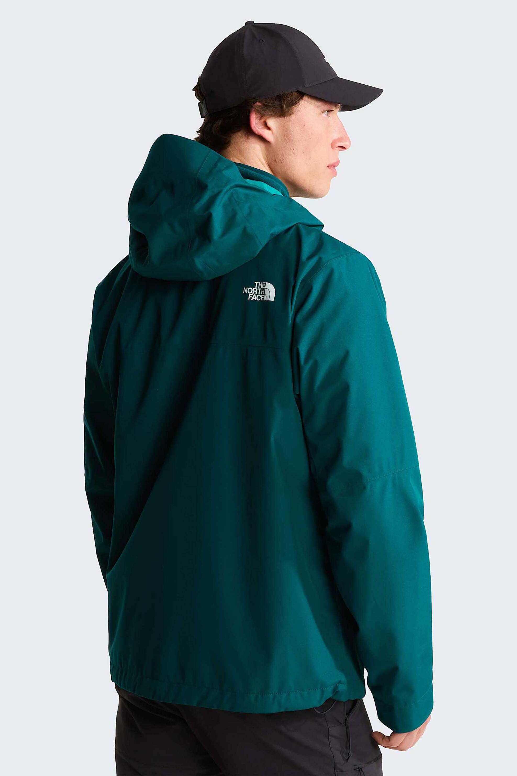 The North Face Ανδρικό Αδιάβροχο Μπουφάν Standard Fit Dryvent - Nf0A8J5Gn4J1 Πετρόλ