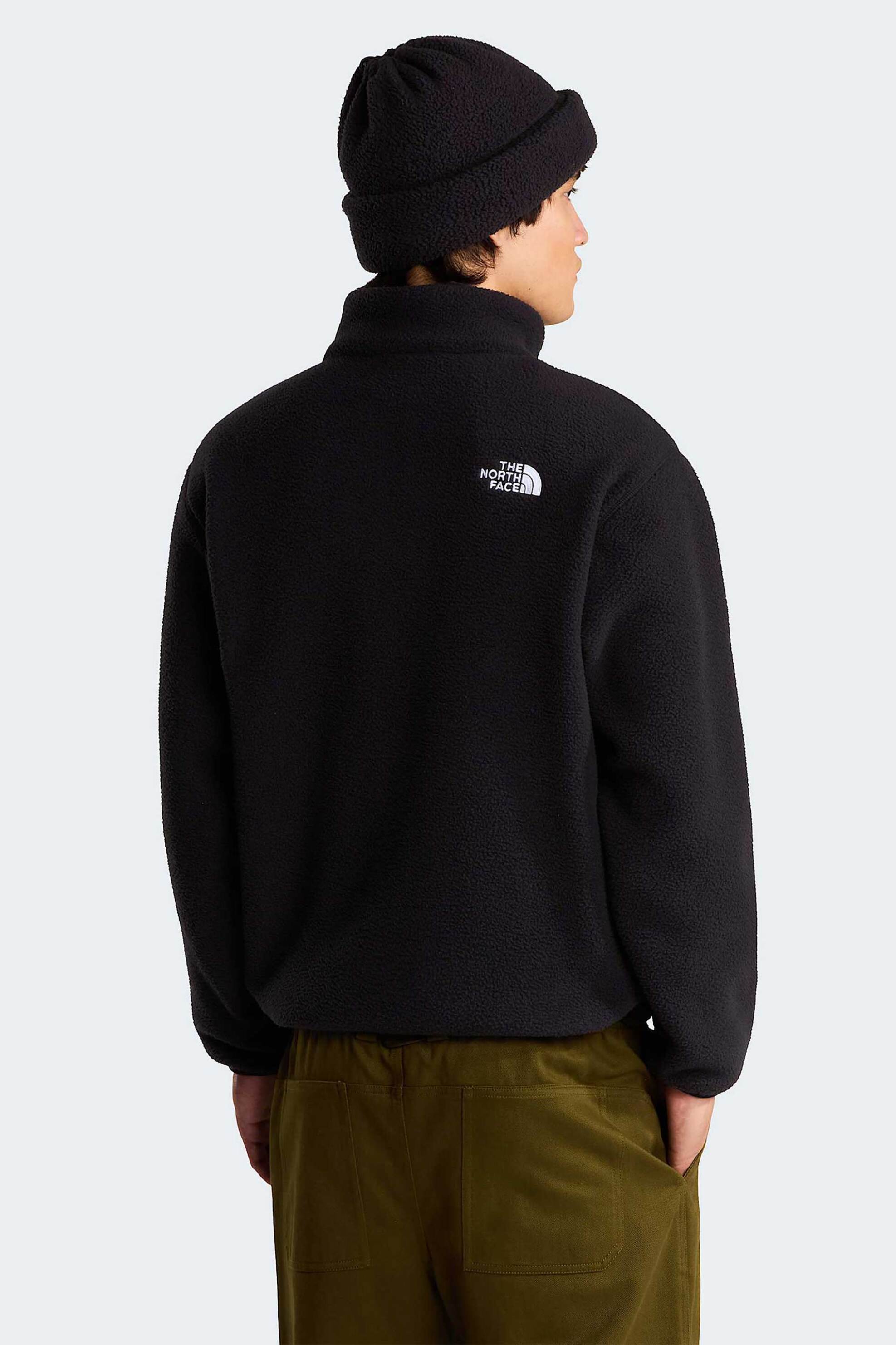 The North Face Ανδρικό Fleece Jacket Relaxed Fit Fleeski - Nf0A88Xqjk31 Μαύρο