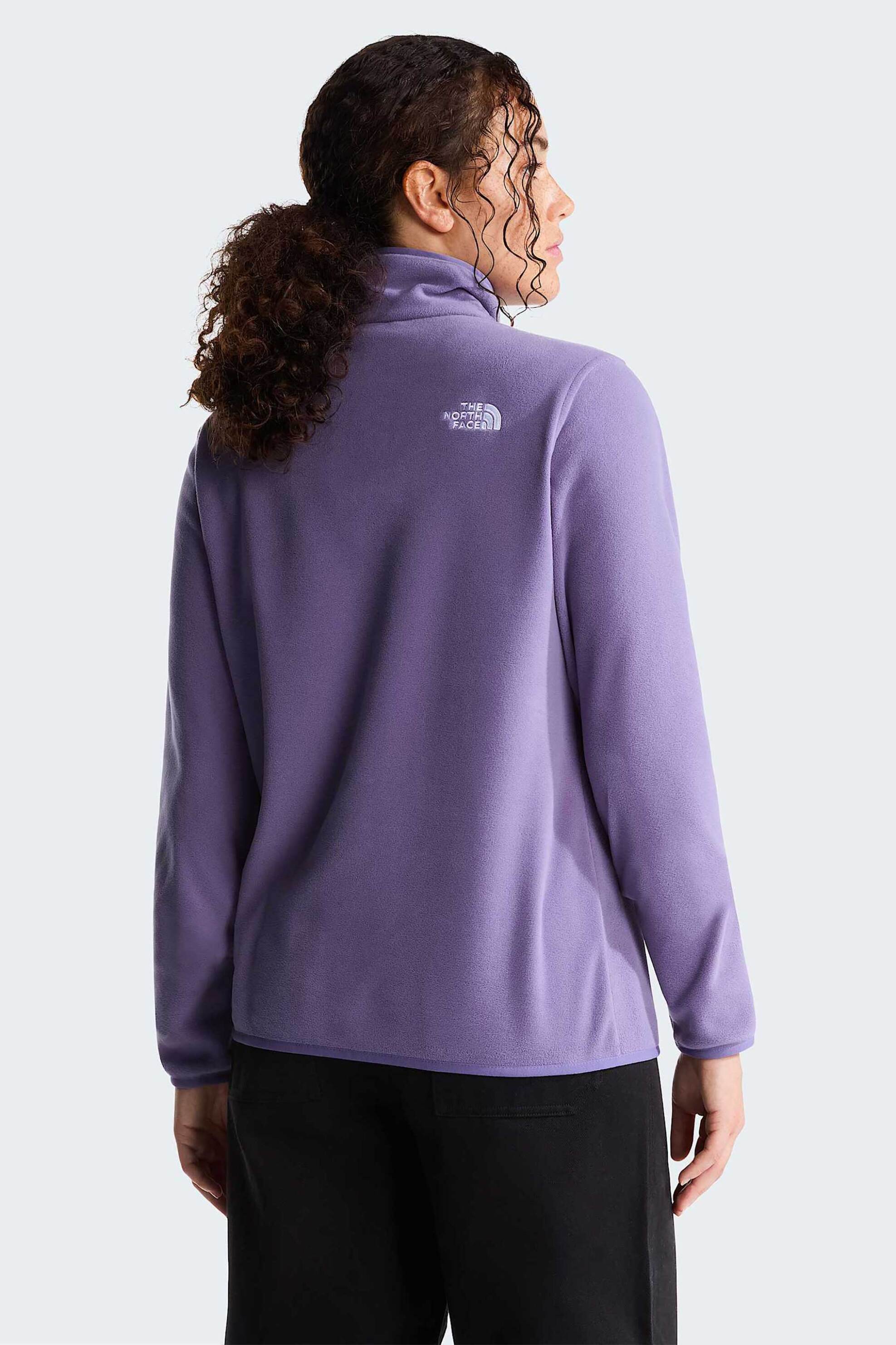 The North Face Γυναικεία Μπλούζα Fleece Standard Fit Glacier - Nf0A8D2Jnnk1 Λιλά