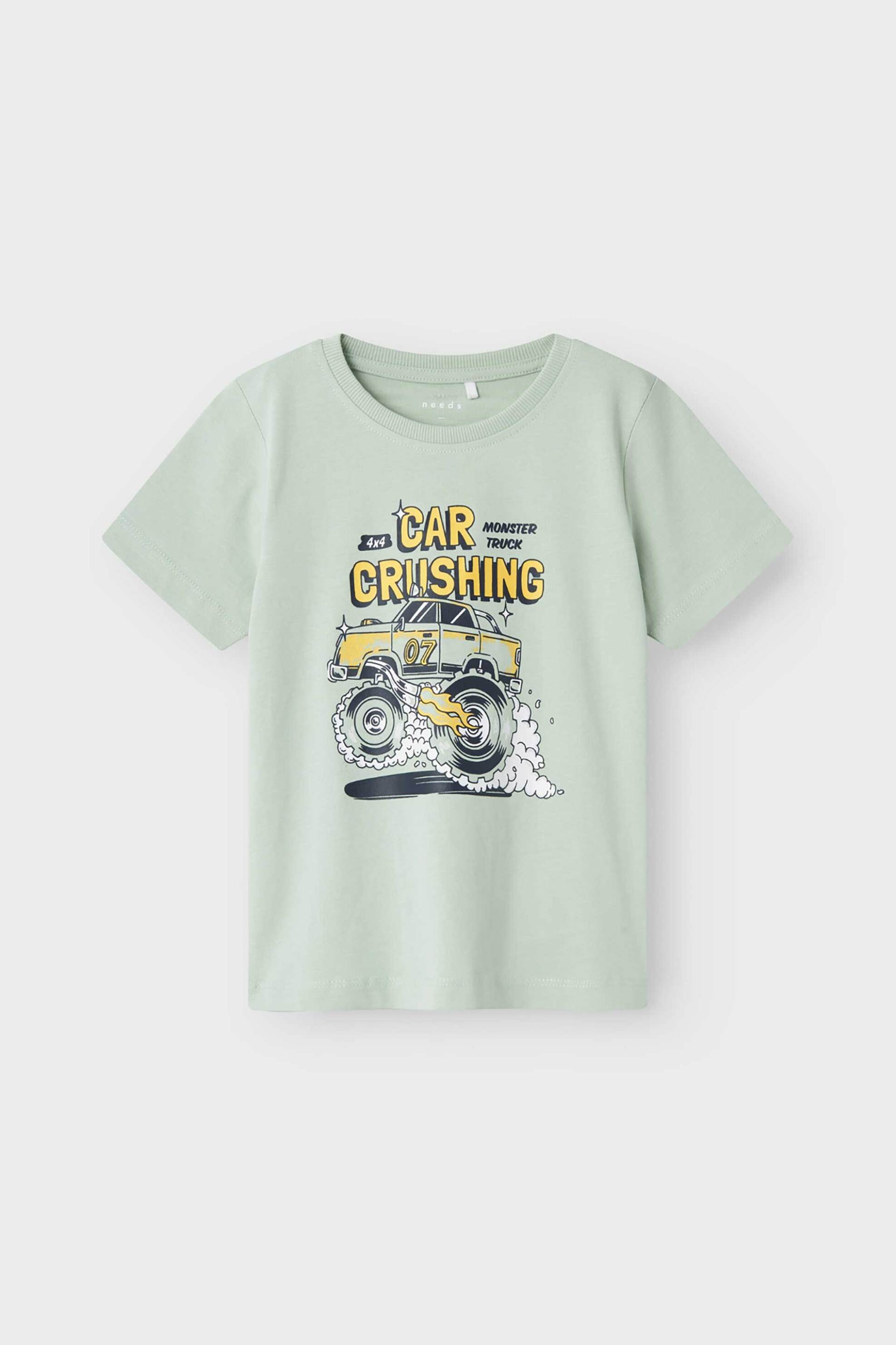 Name It παιδικό T-shirt με graphic print - 13227483 Βεραμάν Ανοιχτό