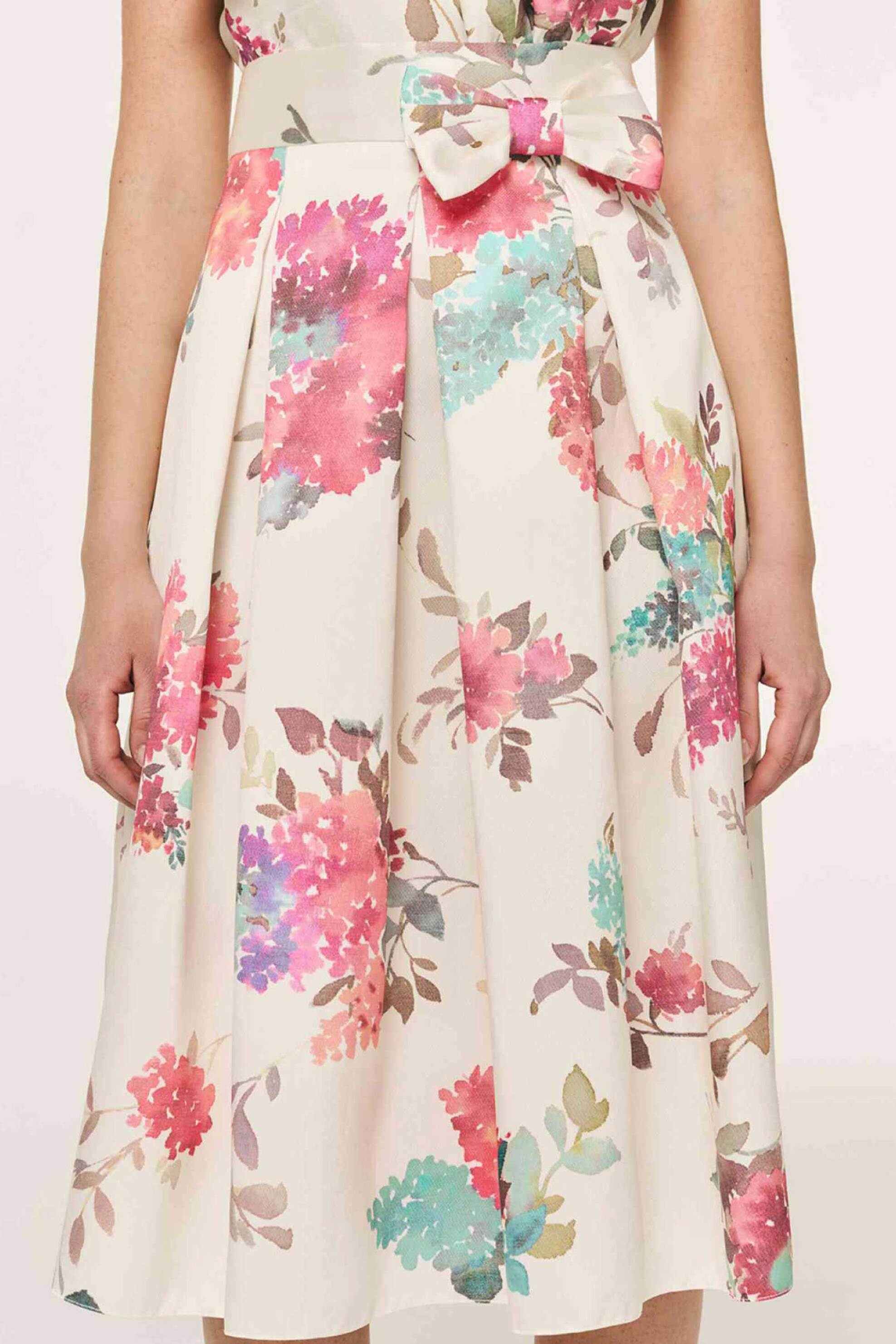 FOREL Forel γυναικεία φούστα midi floral - 082.00.01.003 Πολύχρωμο - 2
