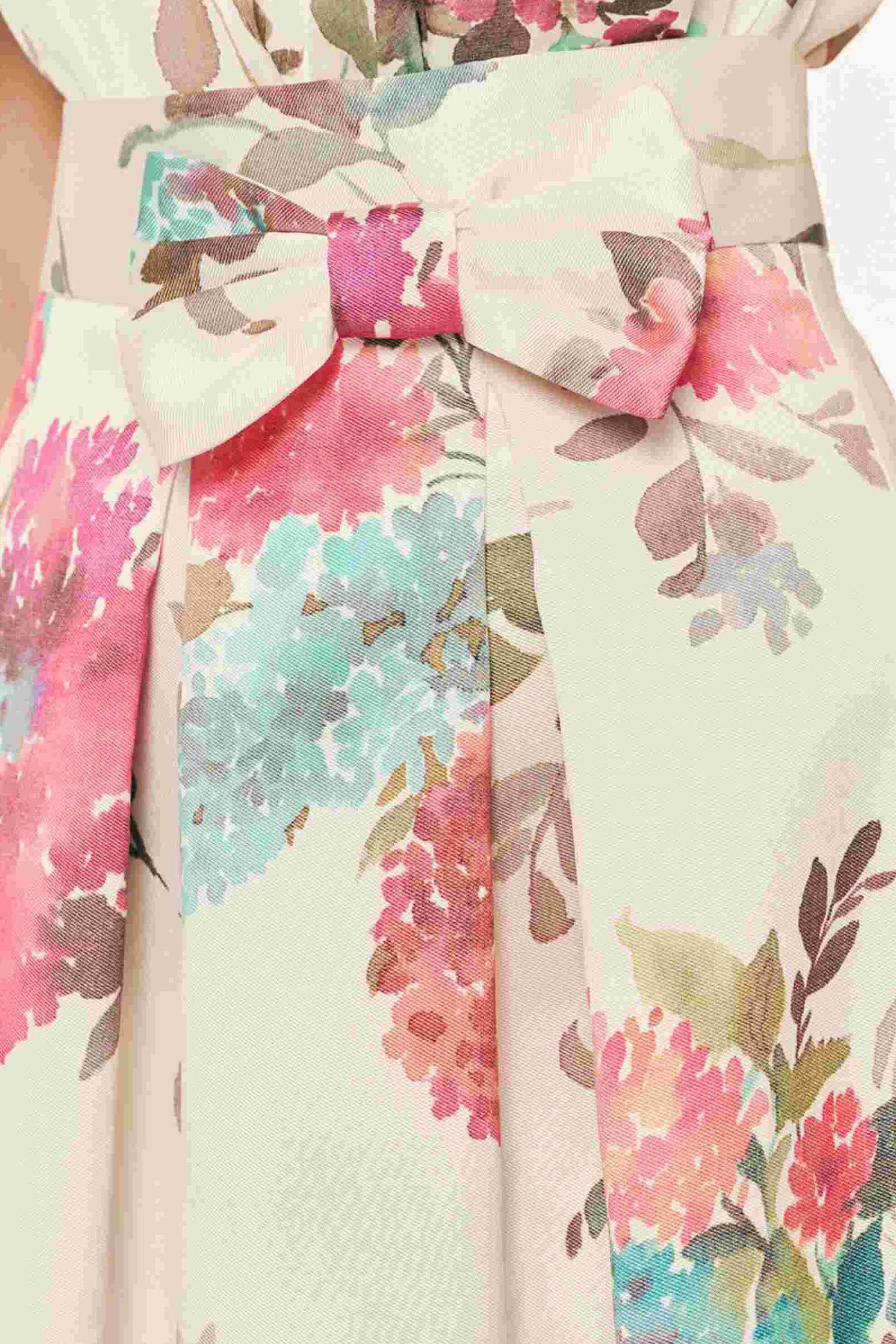 FOREL Forel γυναικεία φούστα midi floral - 082.00.01.003 Πολύχρωμο - 3