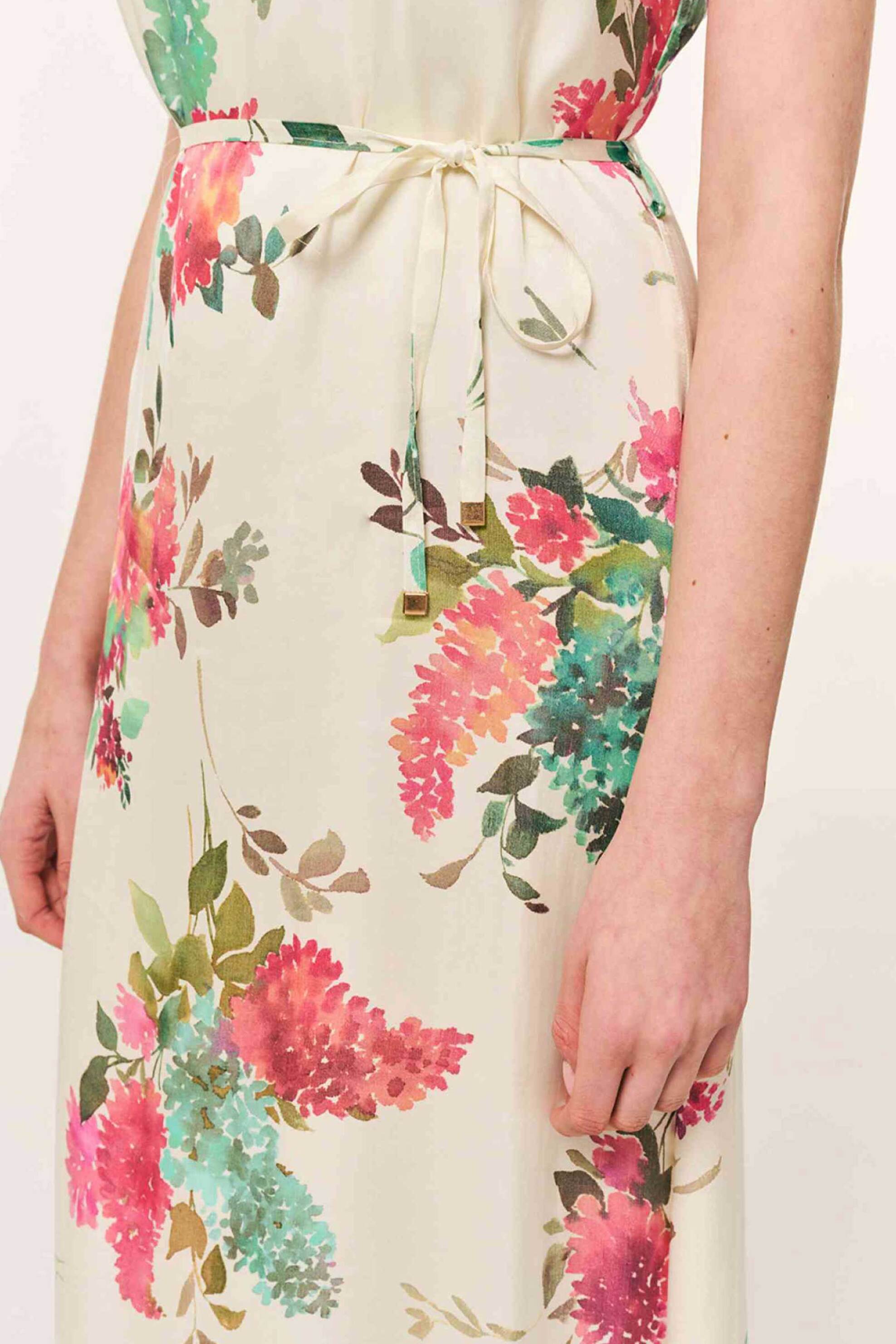 Forel Γυναικείο Maxi Φόρεμα Floral - 082 50 01 017 Πολύχρωμο