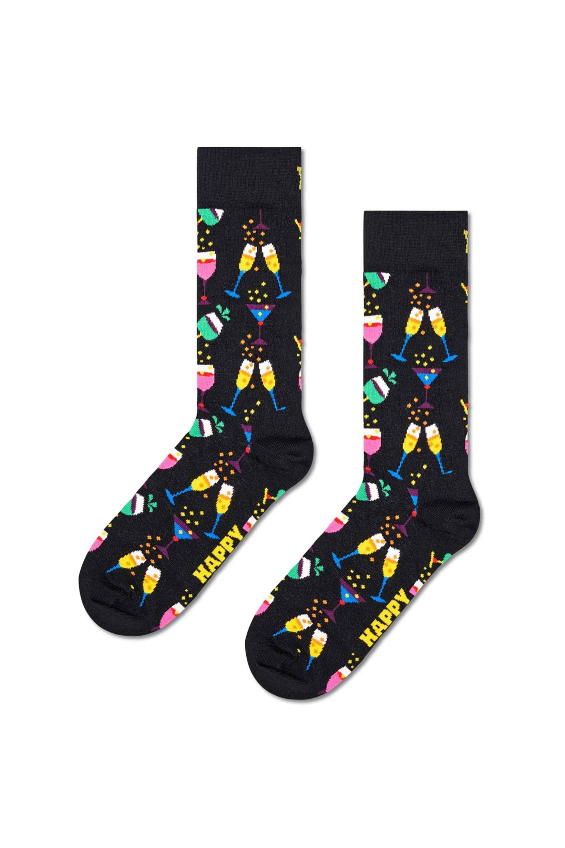 Happy Socks unisex κάλτσες "Cheers" - SCHR01-9300 Πολύχρωμο