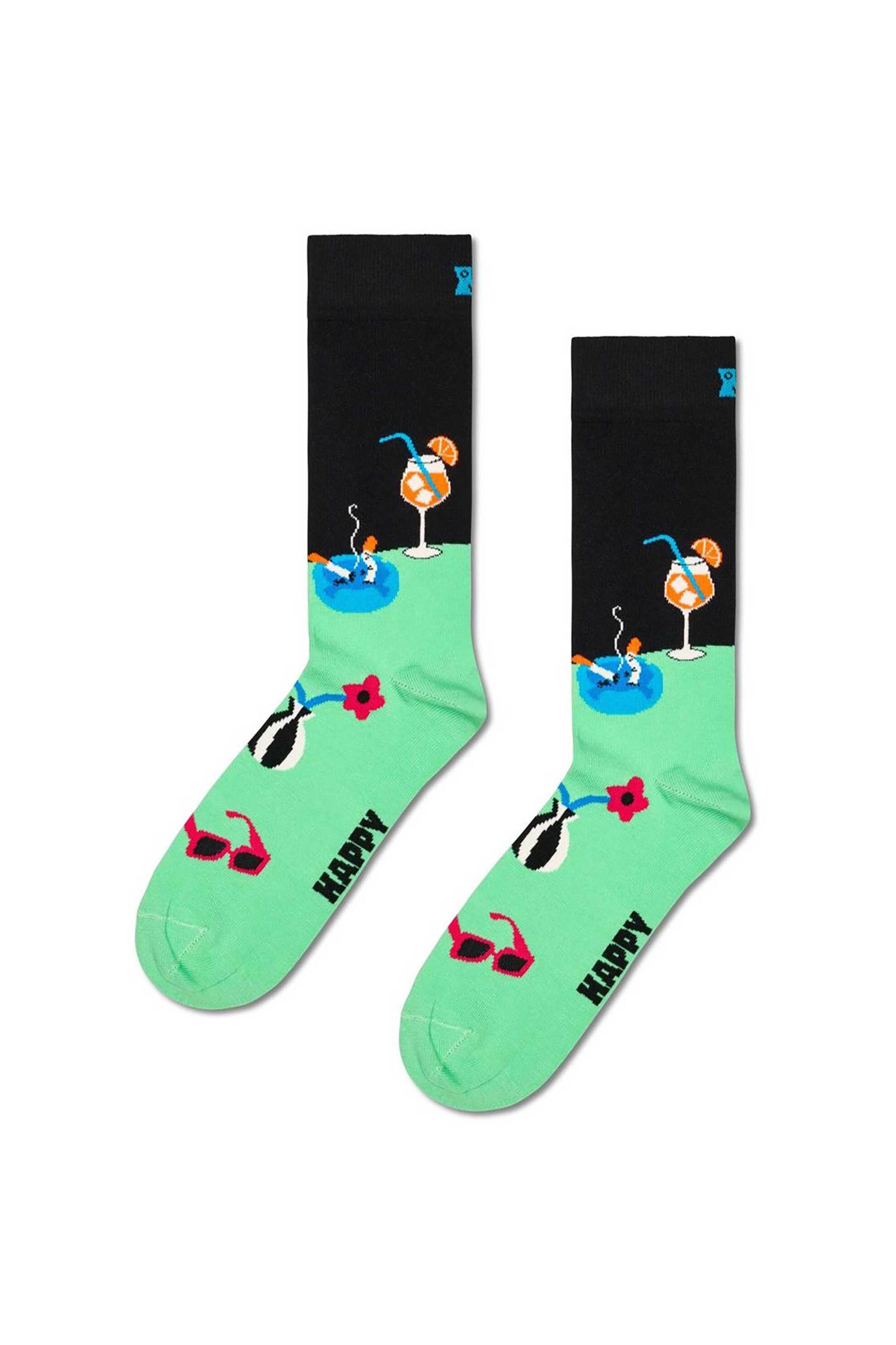 HAPPY SOCKS Happy Socks unisex κάλτσες "Late Night" - P002566 Μαύρο