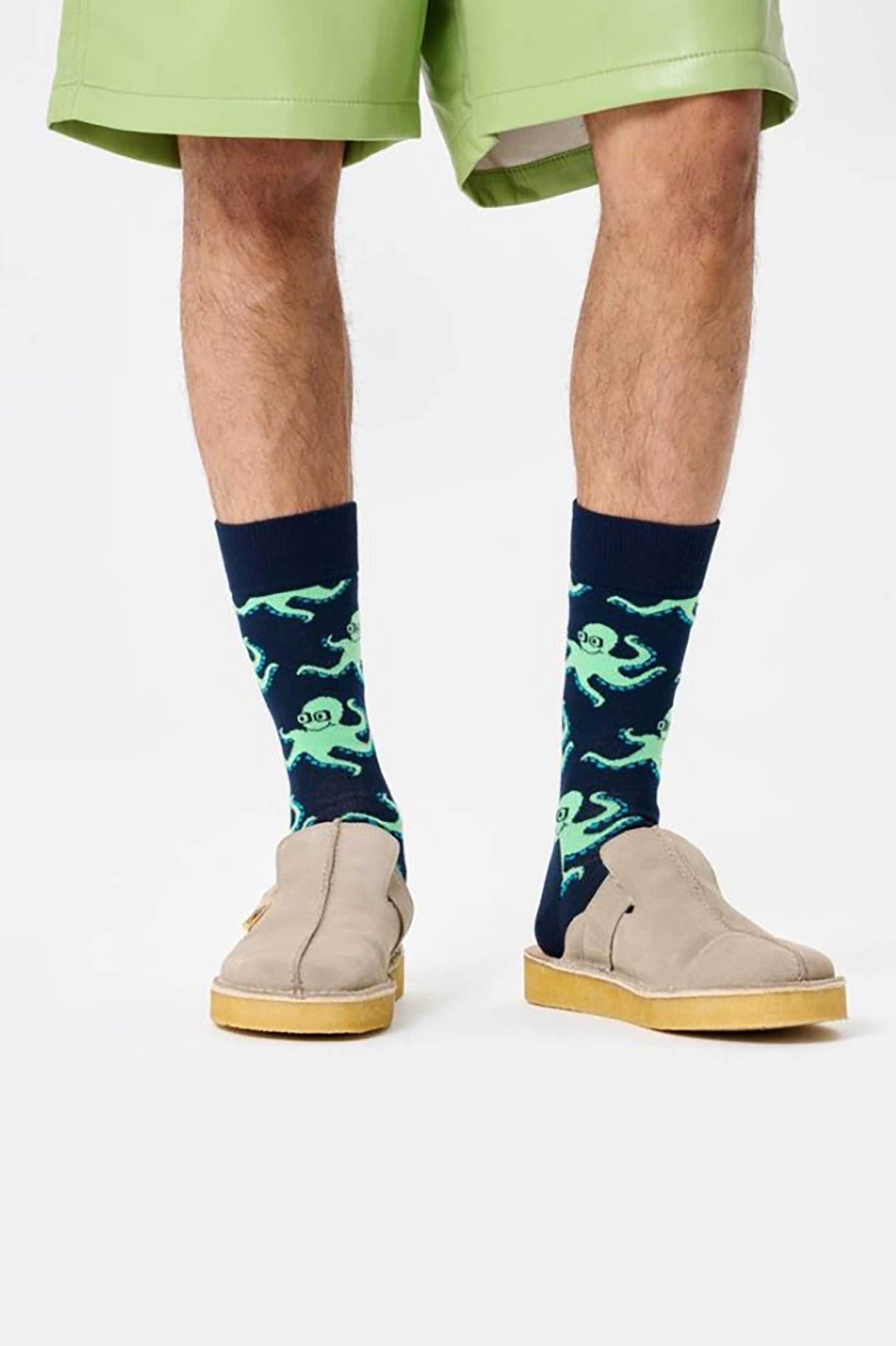 Happy Socks unisex κάλτσες "Octopus" - P002580 Μαύρο φωτογραφία