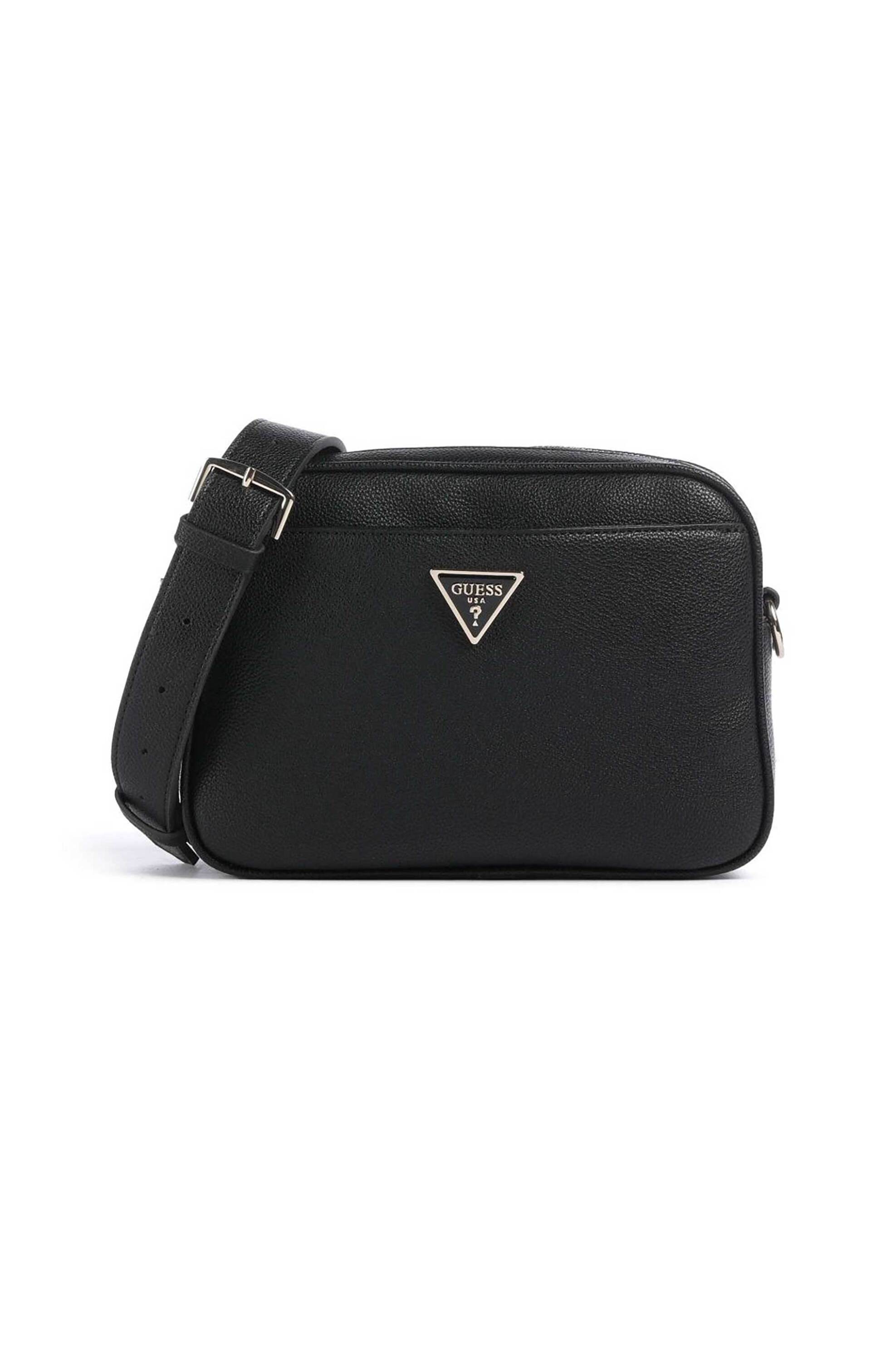 GUESS Guess γυναικεία τσάντα crossbody με logo "Meridian" - HWBG6974140 Μαύρο