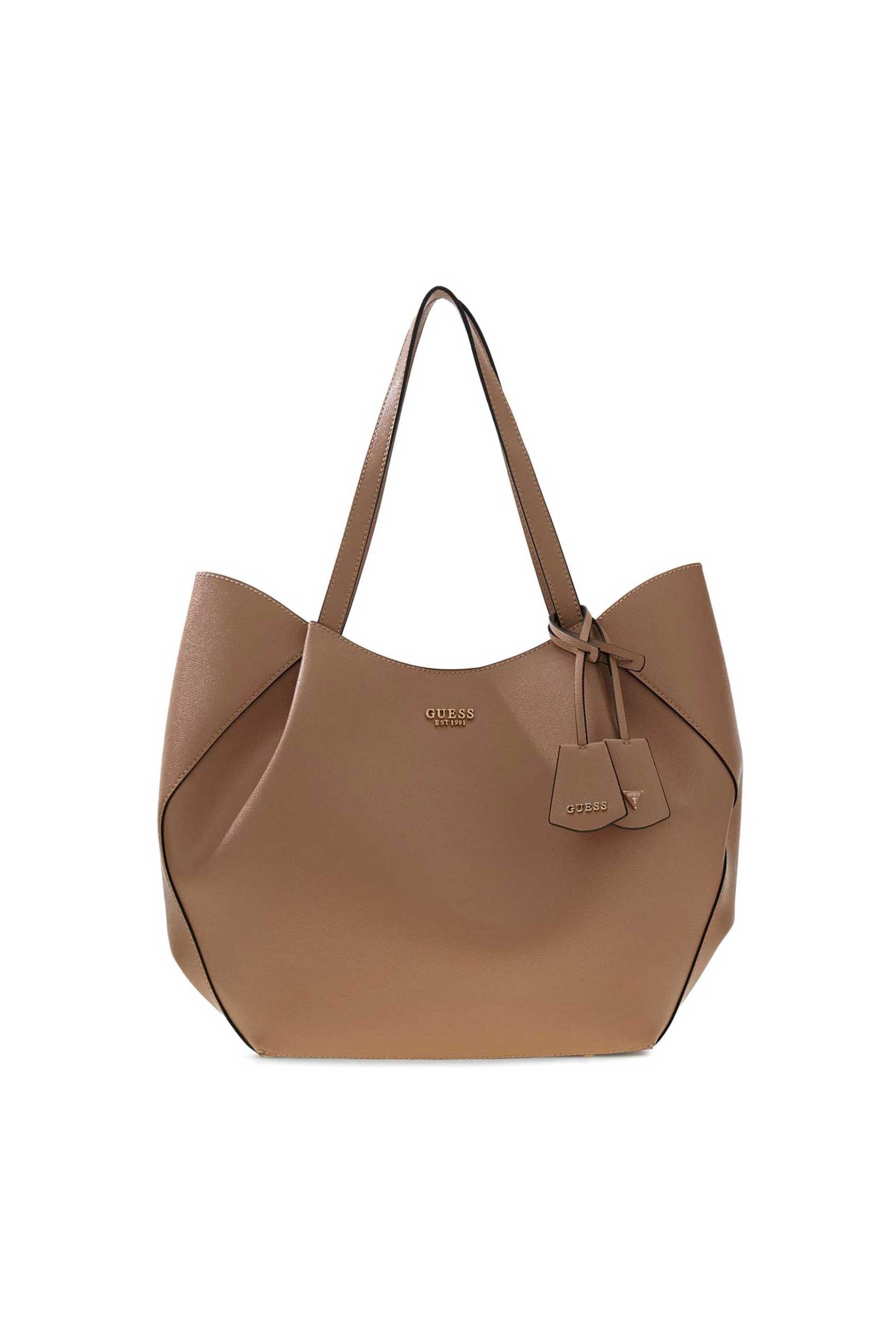 GUESS Guess γυναικεία τσάντα tote 2 in 1 "Amorette" - HWBG7898240 Μπεζ