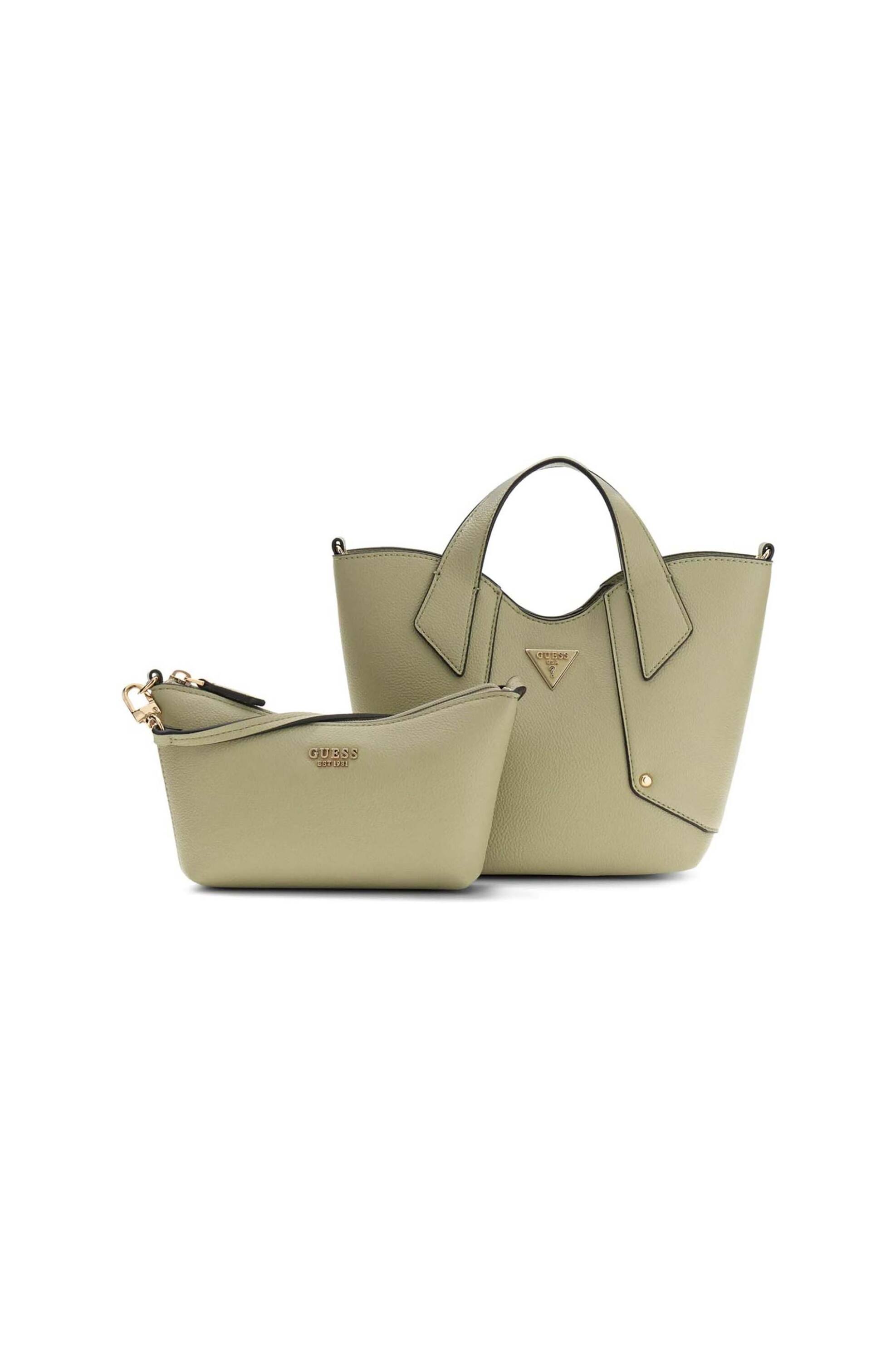 Guess γυναικεία τσάντα tote "Darcy Mini" - HWBG9914750 Λαδί