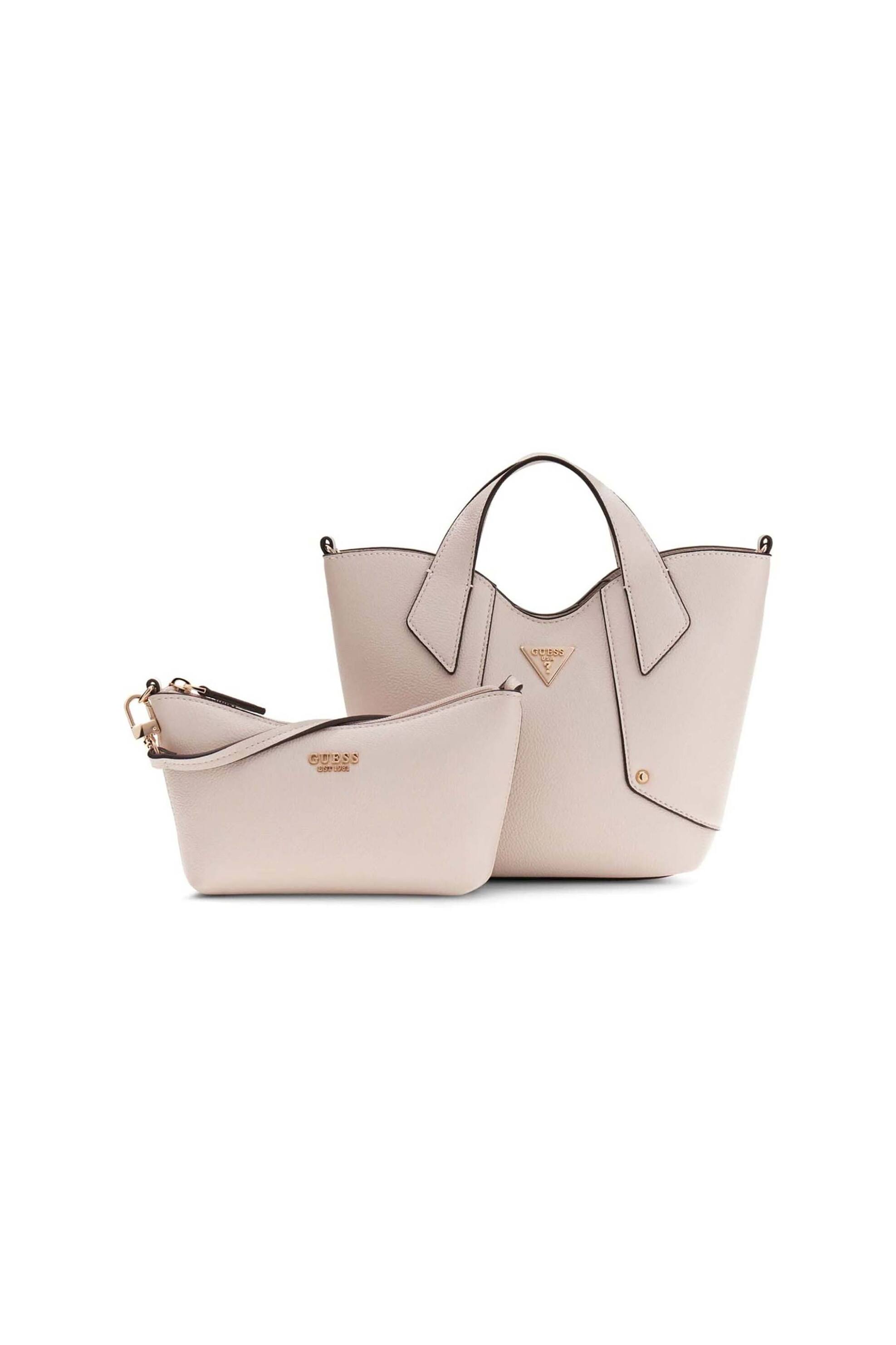 Guess γυναικεία τσάντα tote "Darcy Mini" - HWBG9914750 Εκρού