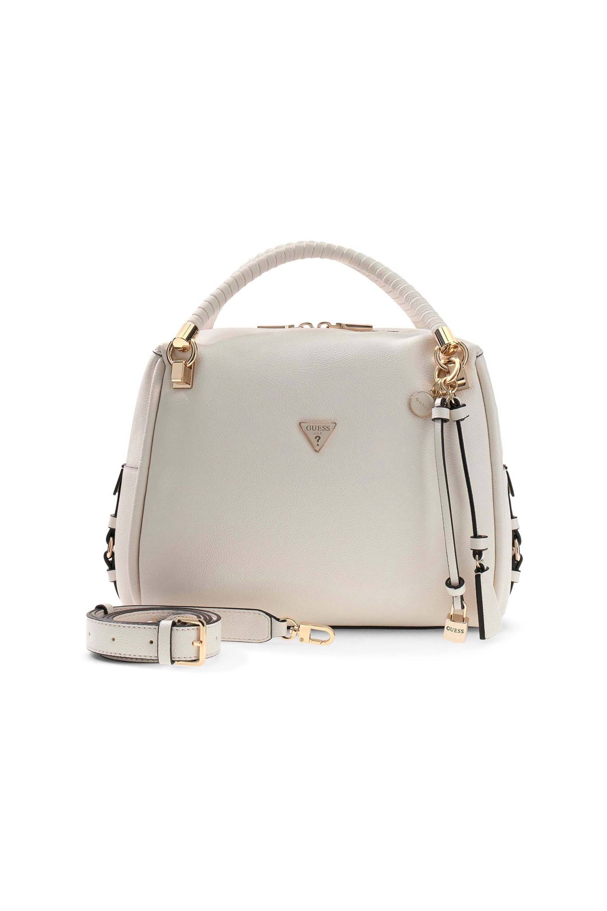 Guess γυναικεία τσάντα χειρός "Danya" - HWBG9918060 Υπόλευκο
