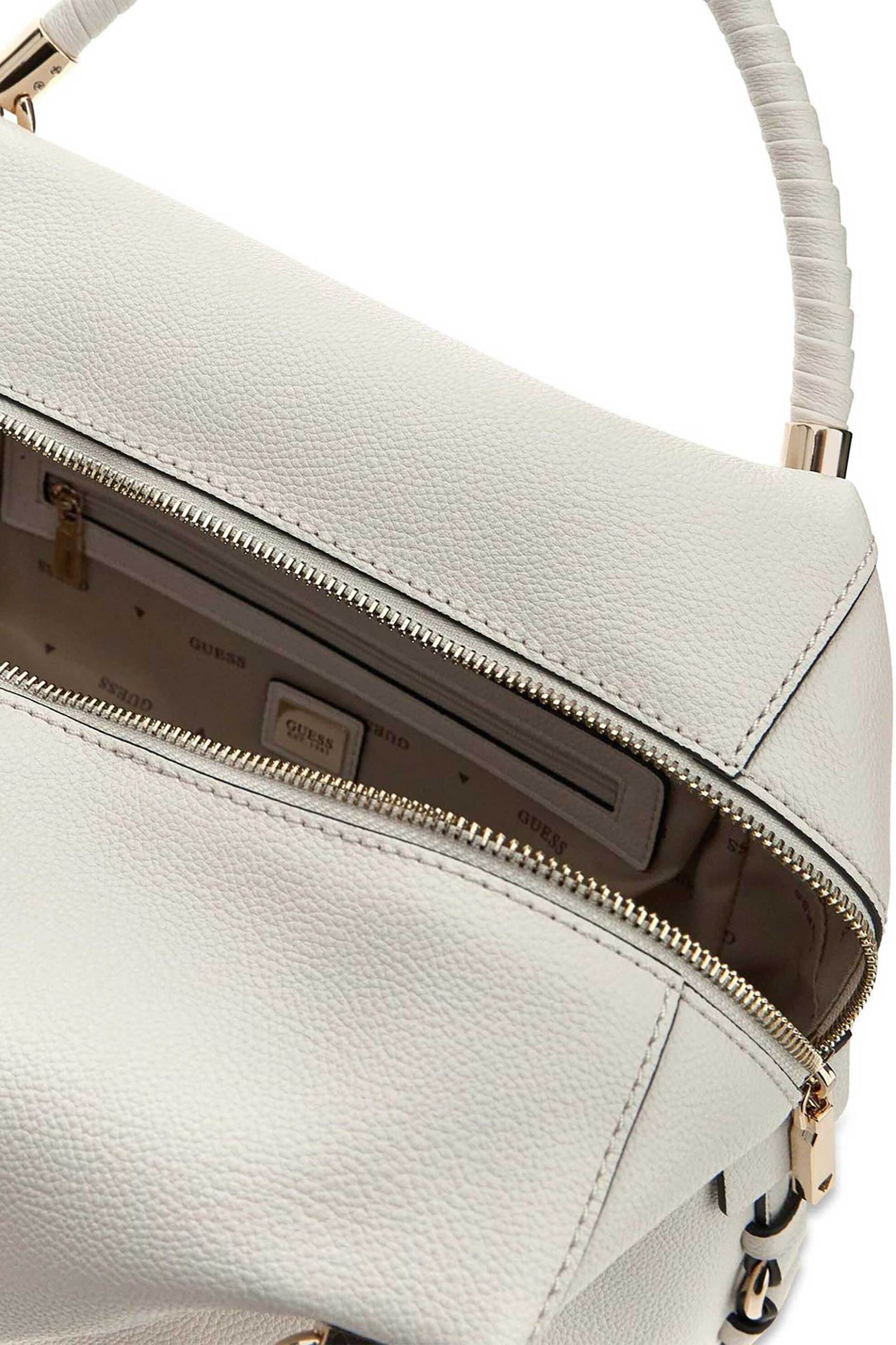 GUESS Guess γυναικεία τσάντα χειρός "Danya" - HWBG9918060 Υπόλευκο - 3