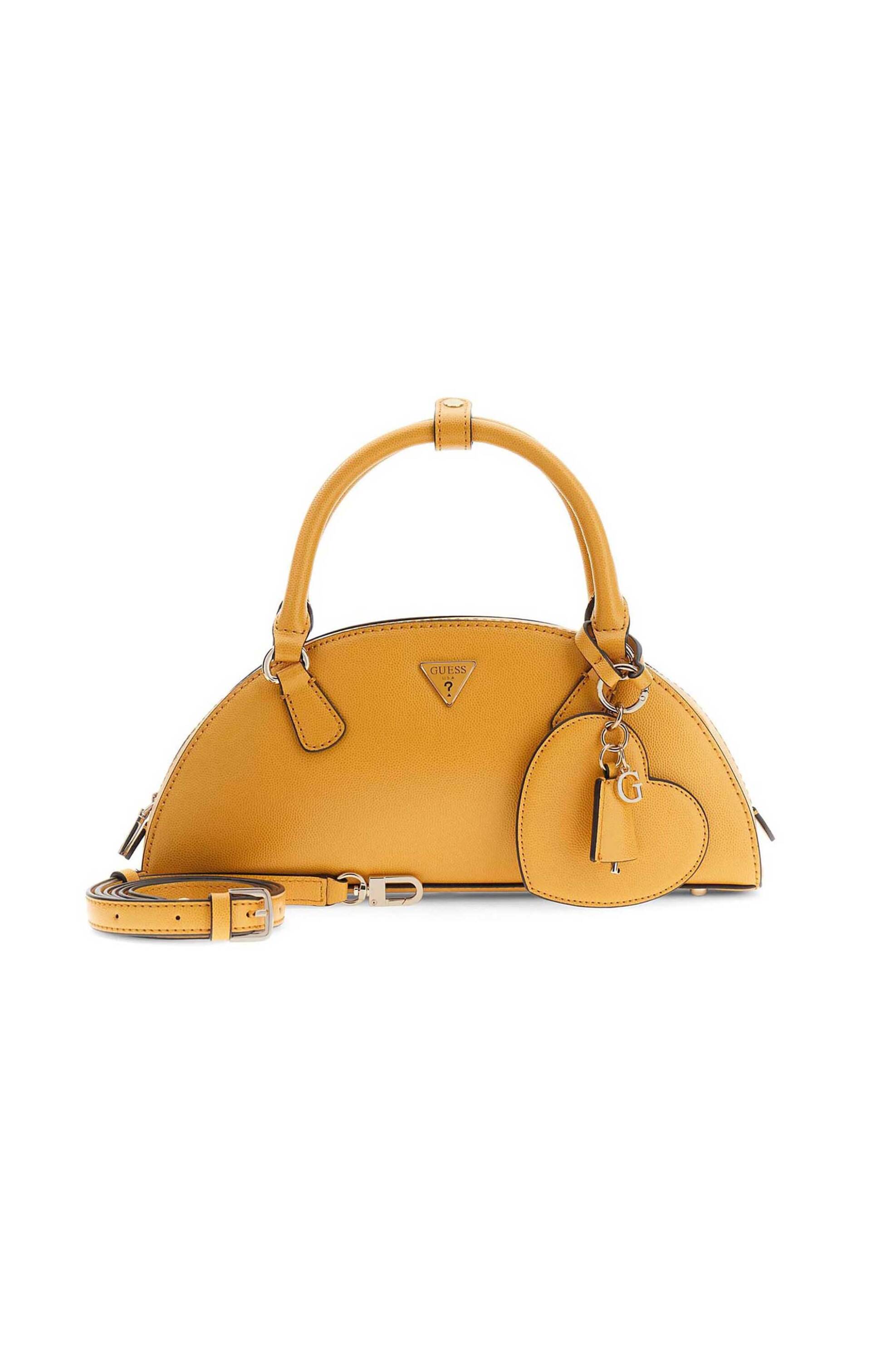 Guess γυναικεία τσάντα χειρός "Isobel" - HWBG9932050 Μουσταρδί