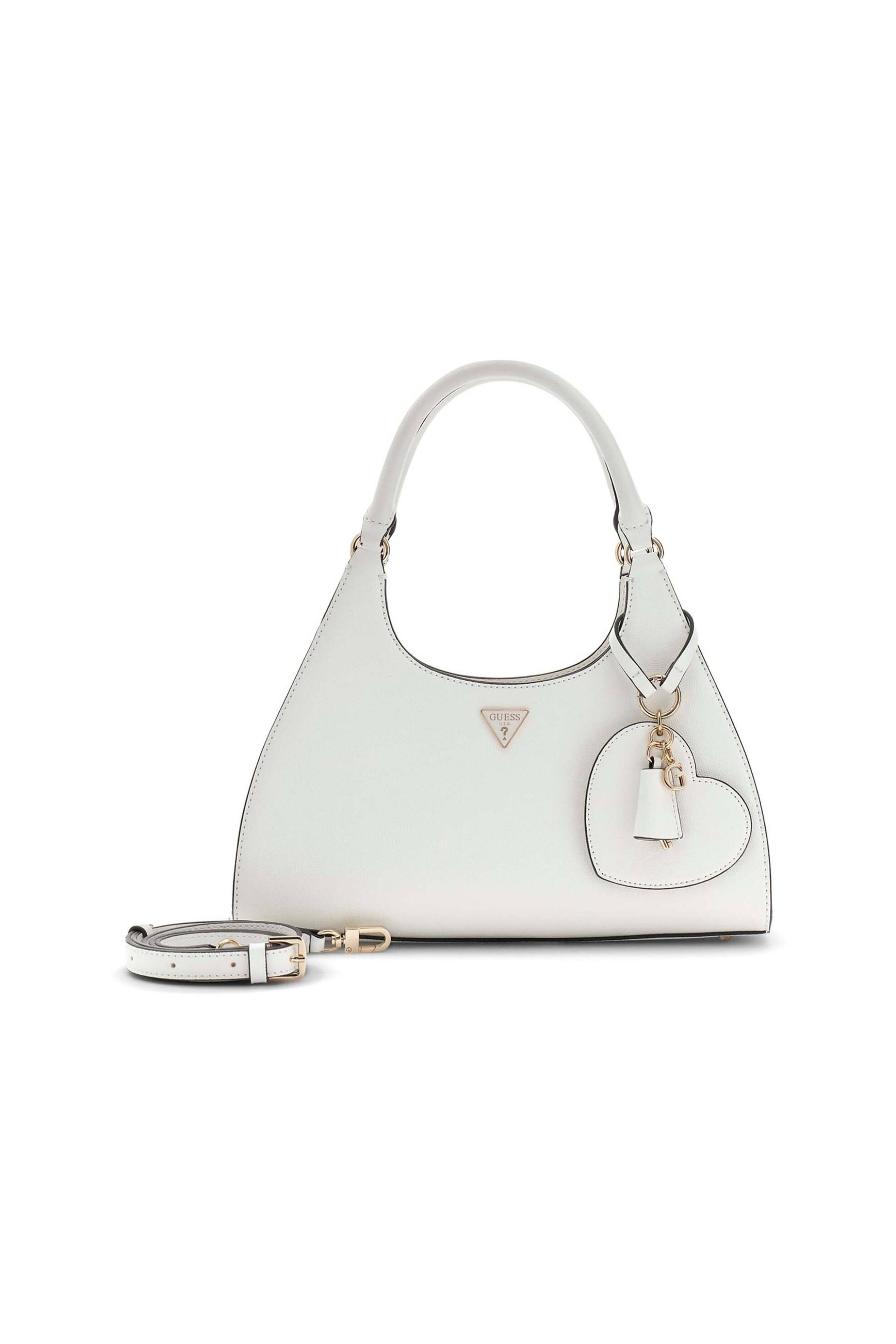 Guess γυναικεία τσάντα χειρός "Isobel Small" - HWBG9932060 Λευκό