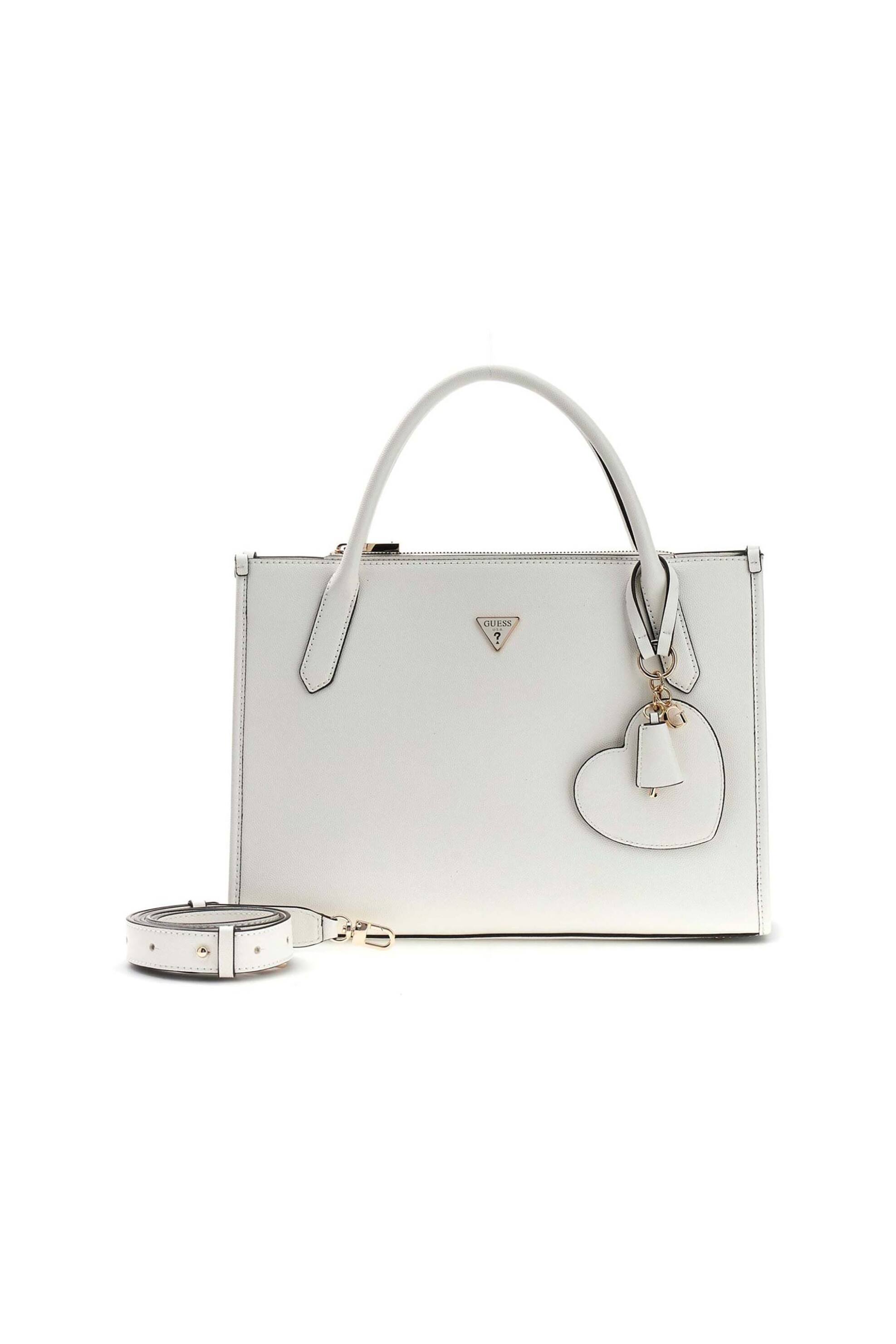Guess γυναικεία τσάντα tote "Isobel" - HWBG9932220 Λευκό