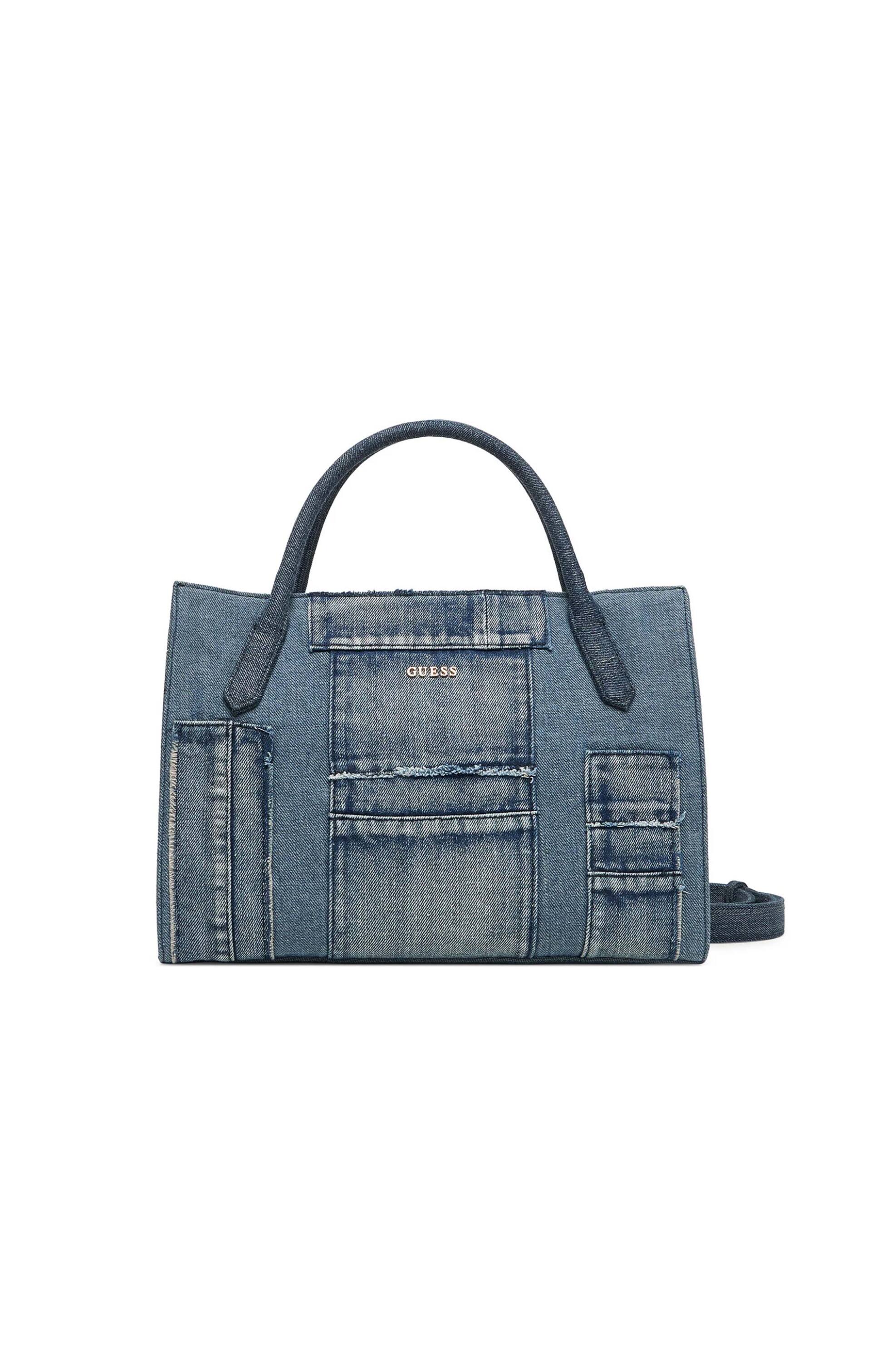 Guess γυναικεία denim τσάντα tote "Jodi" - HWDM9769220 Denim Blue