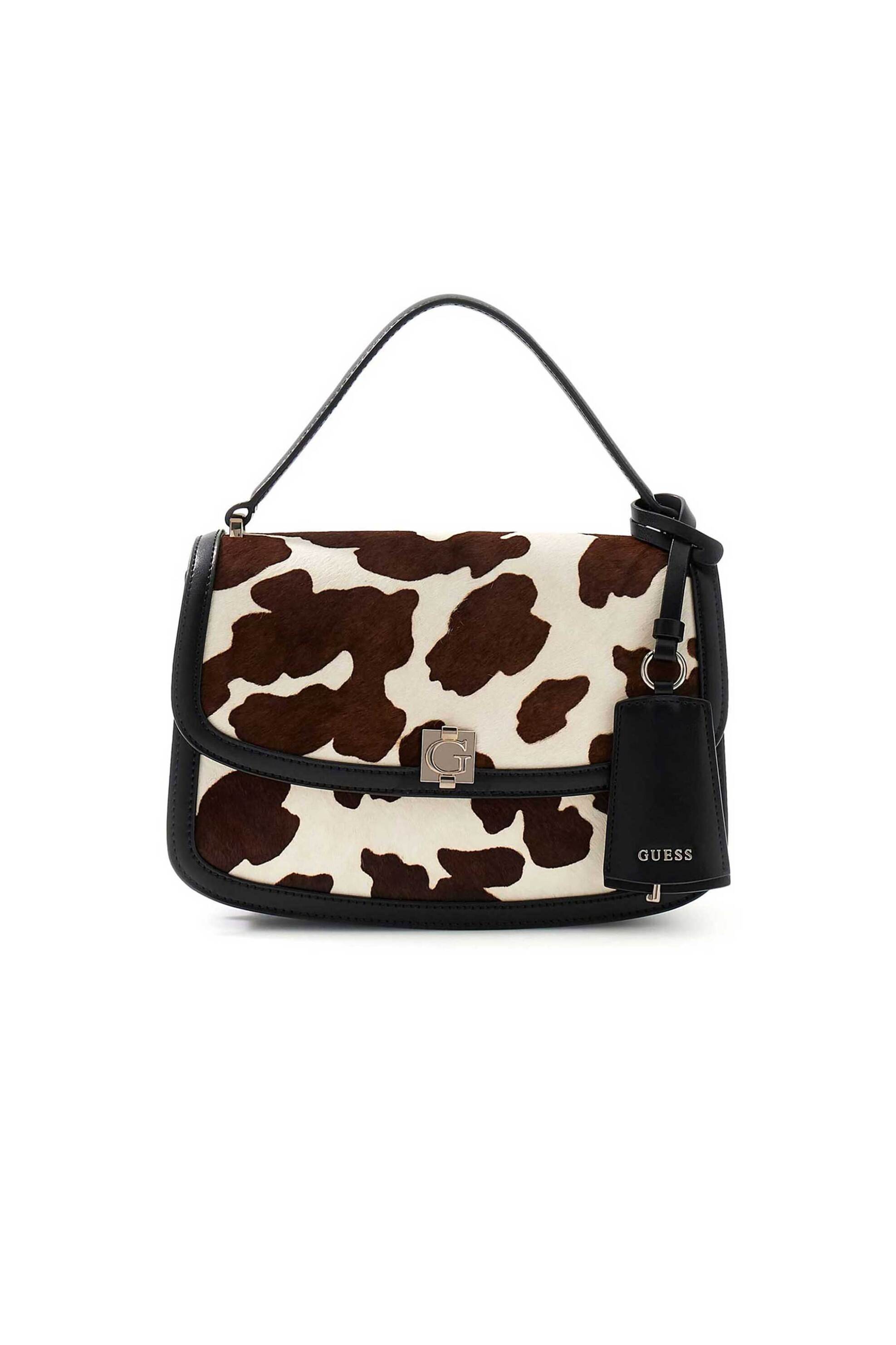 Guess γυναικεία δερμάτινη τσάντα crossbody 